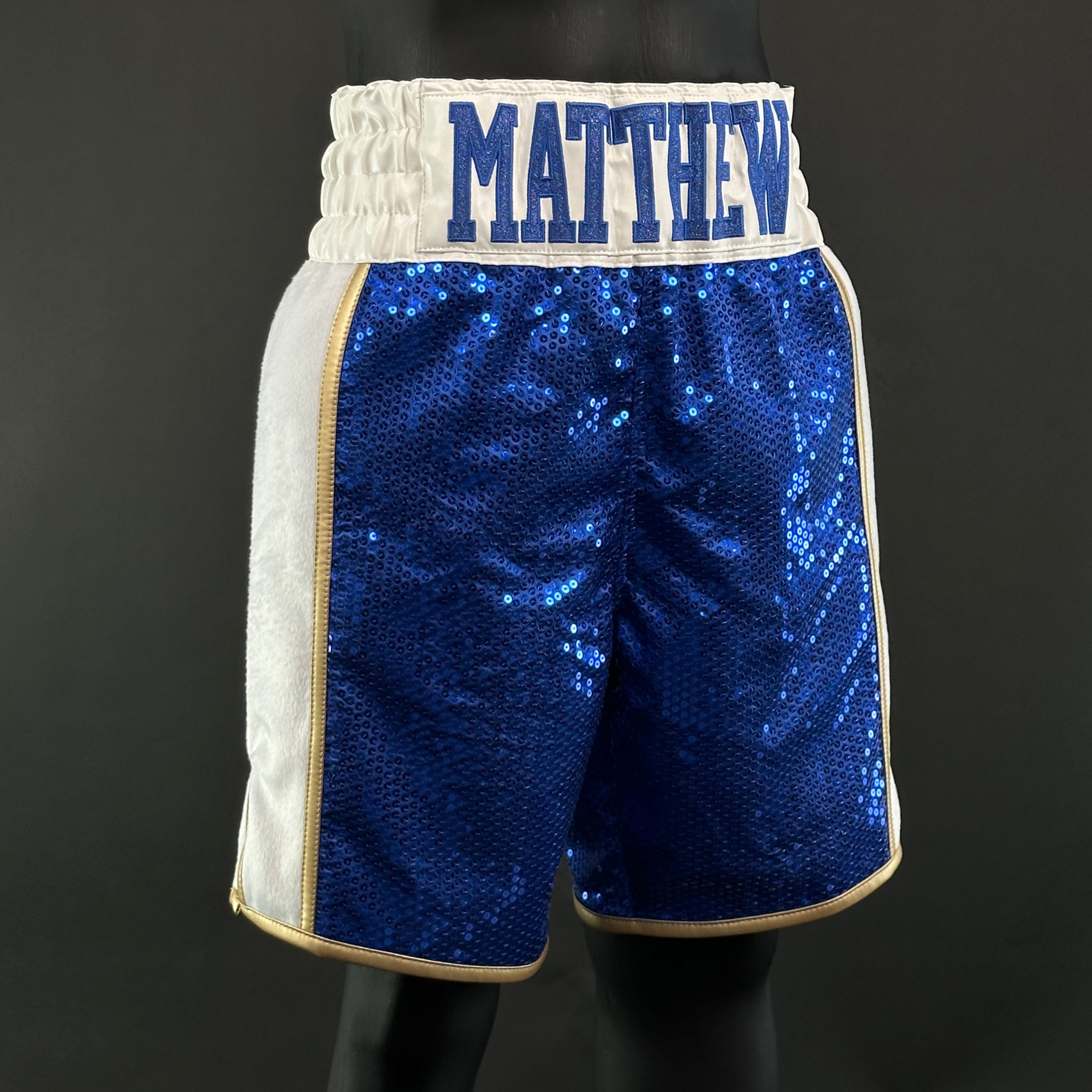 Side Stripe BX Old John 161305 Custom Boxing Shorts & Trunks