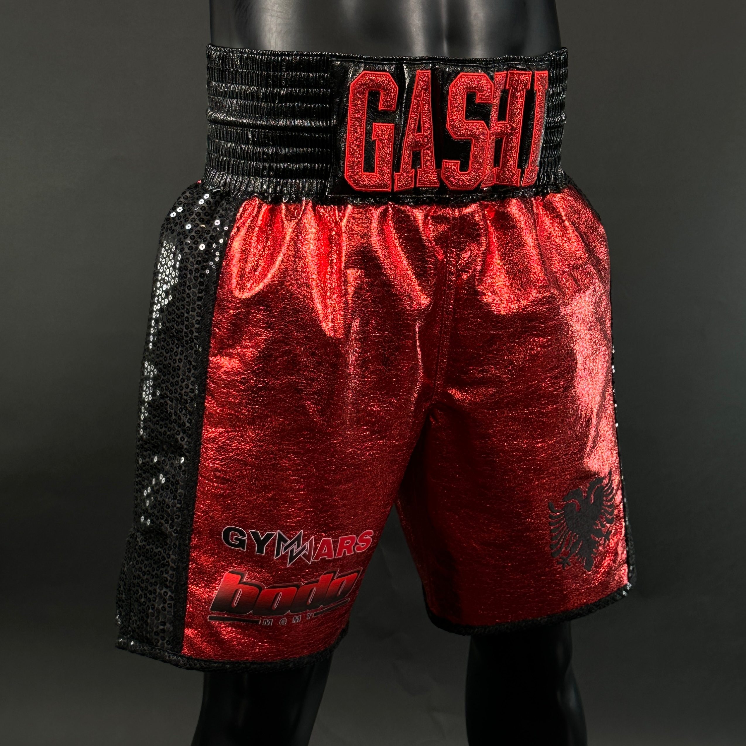 Side Stripe BX  Denis 161593 Custom Boxing Shorts & Trunks