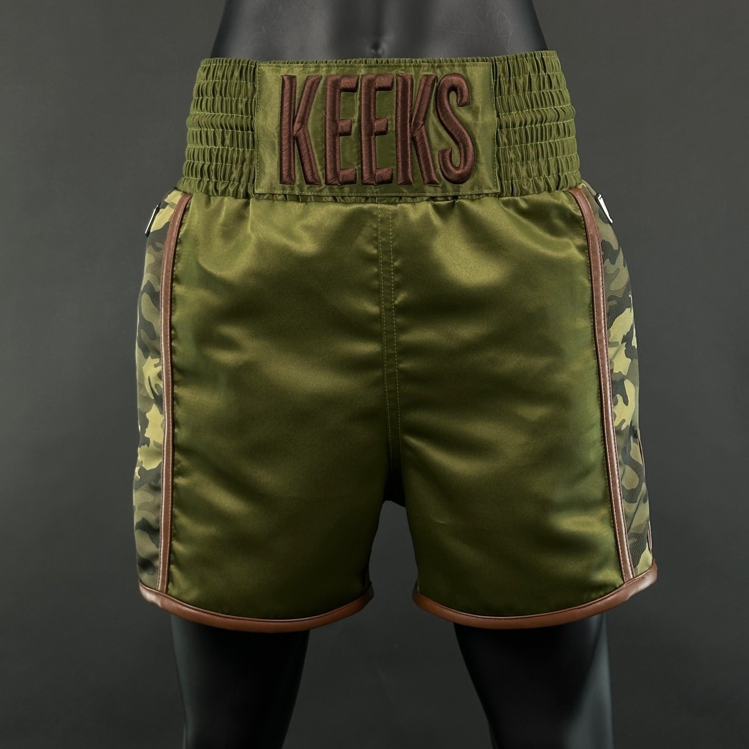 Side Stripe BX  Kiara 161023 Custom Boxing Shorts & Trunks