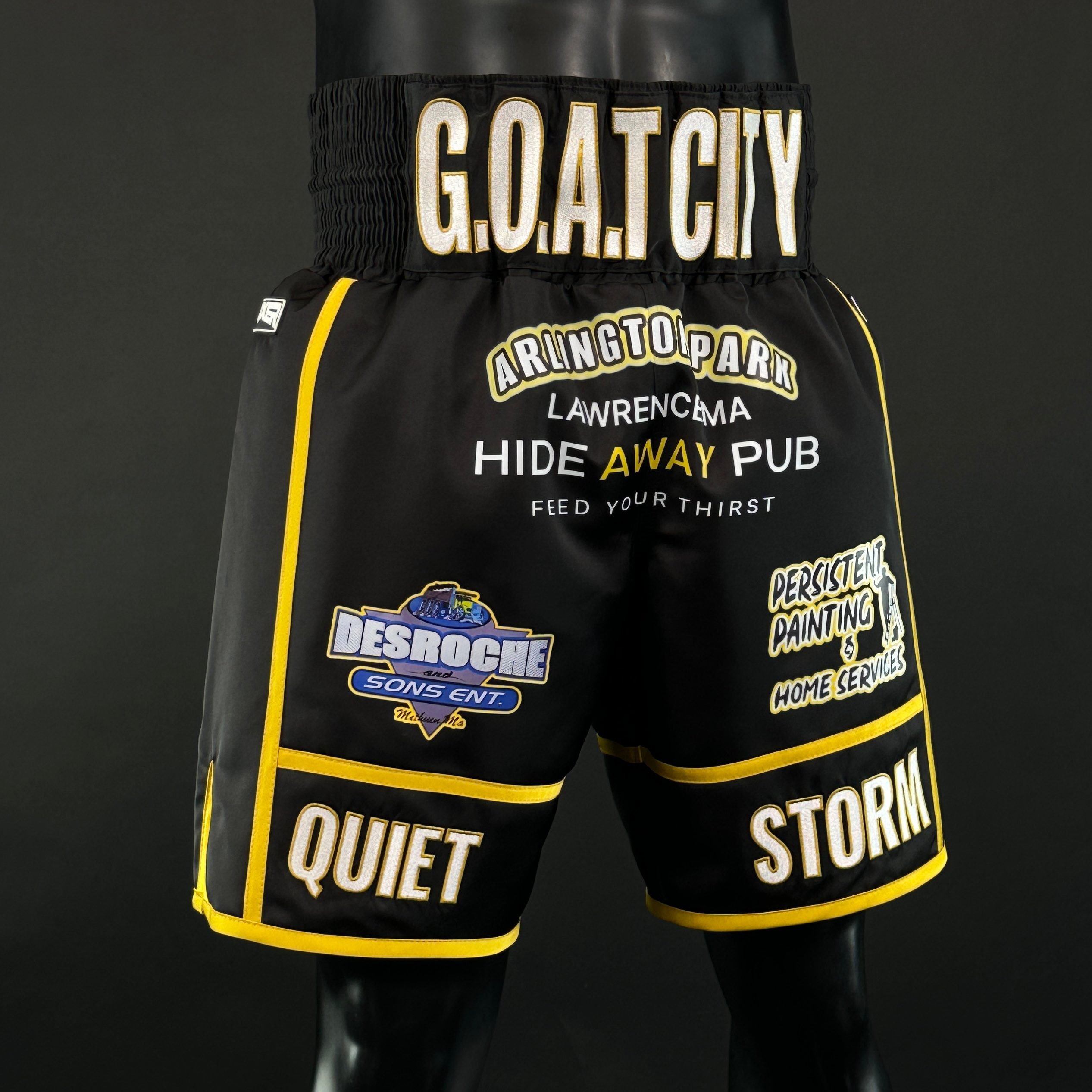 Attack Bx  Luke 161880 Custom Boxing Shorts & Trunks