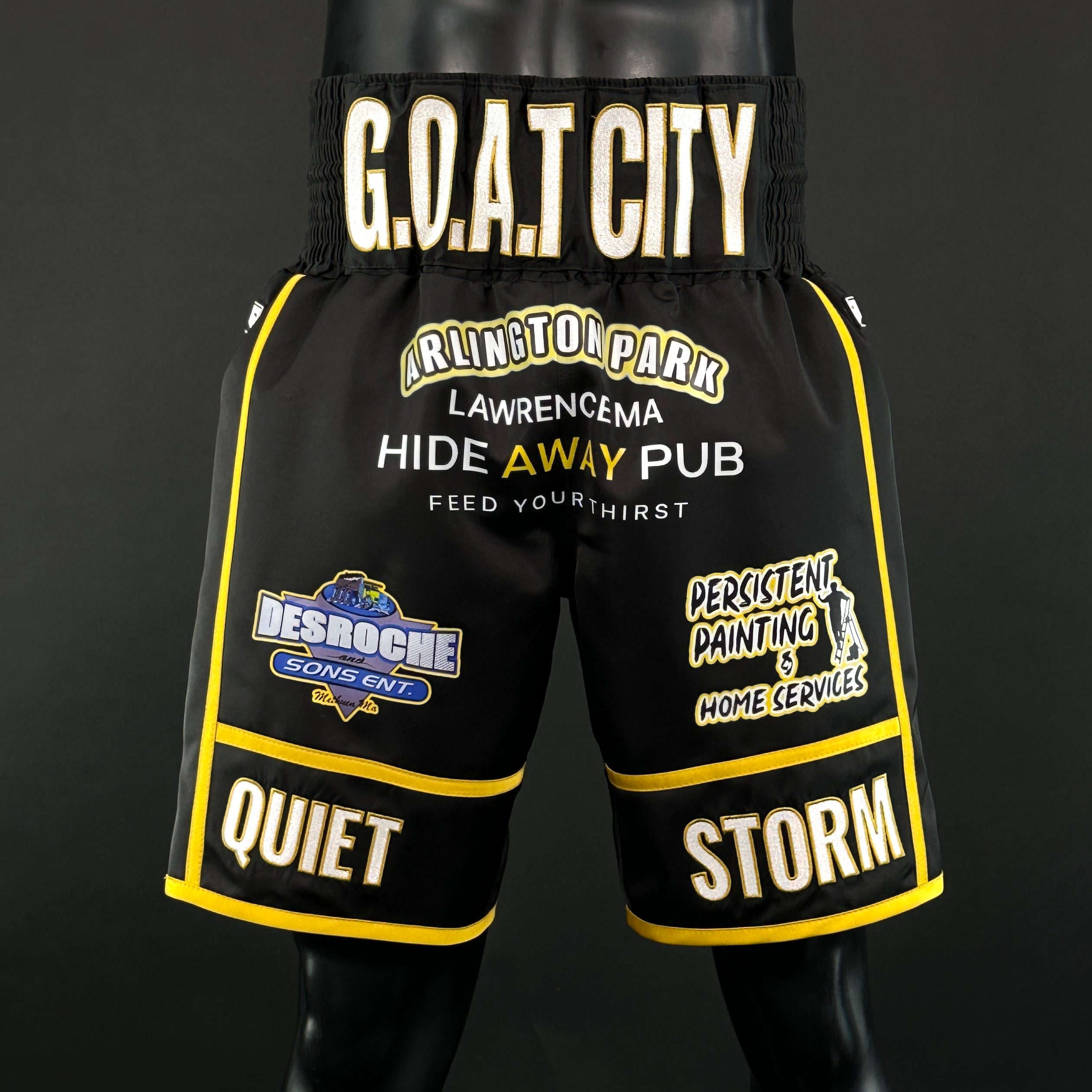 Attack Bx  Luke 161880 Custom Boxing Shorts & Trunks
