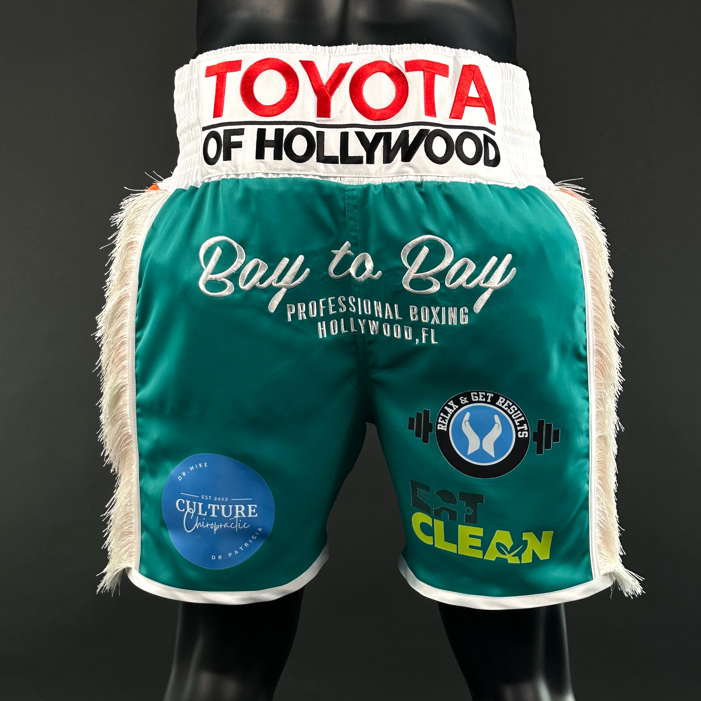 Side Stripe BX  Ryan 160289 Custom Boxing Shorts & Trunks