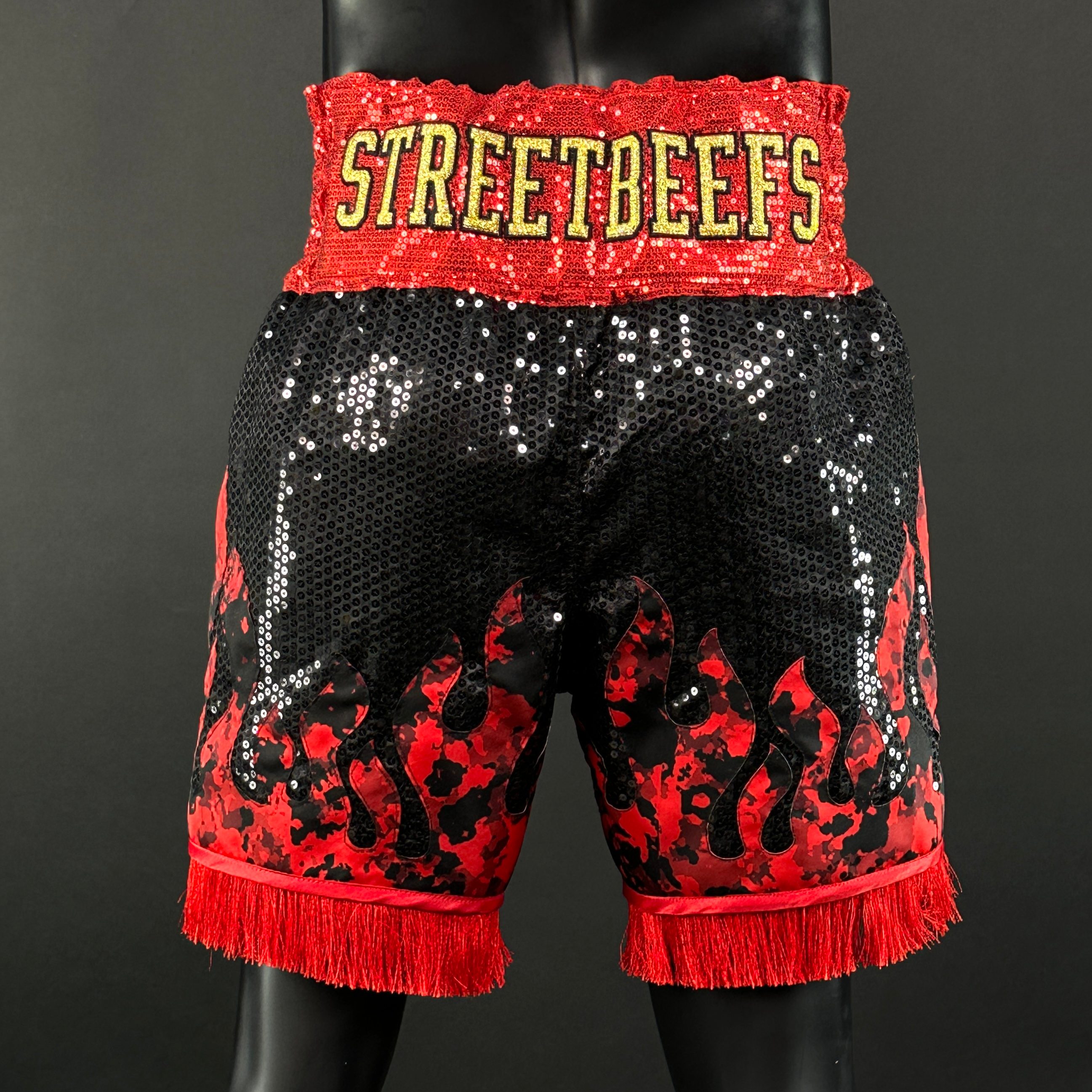 Fire BX Elijah 162628 Custom Boxing Shorts & Trunks