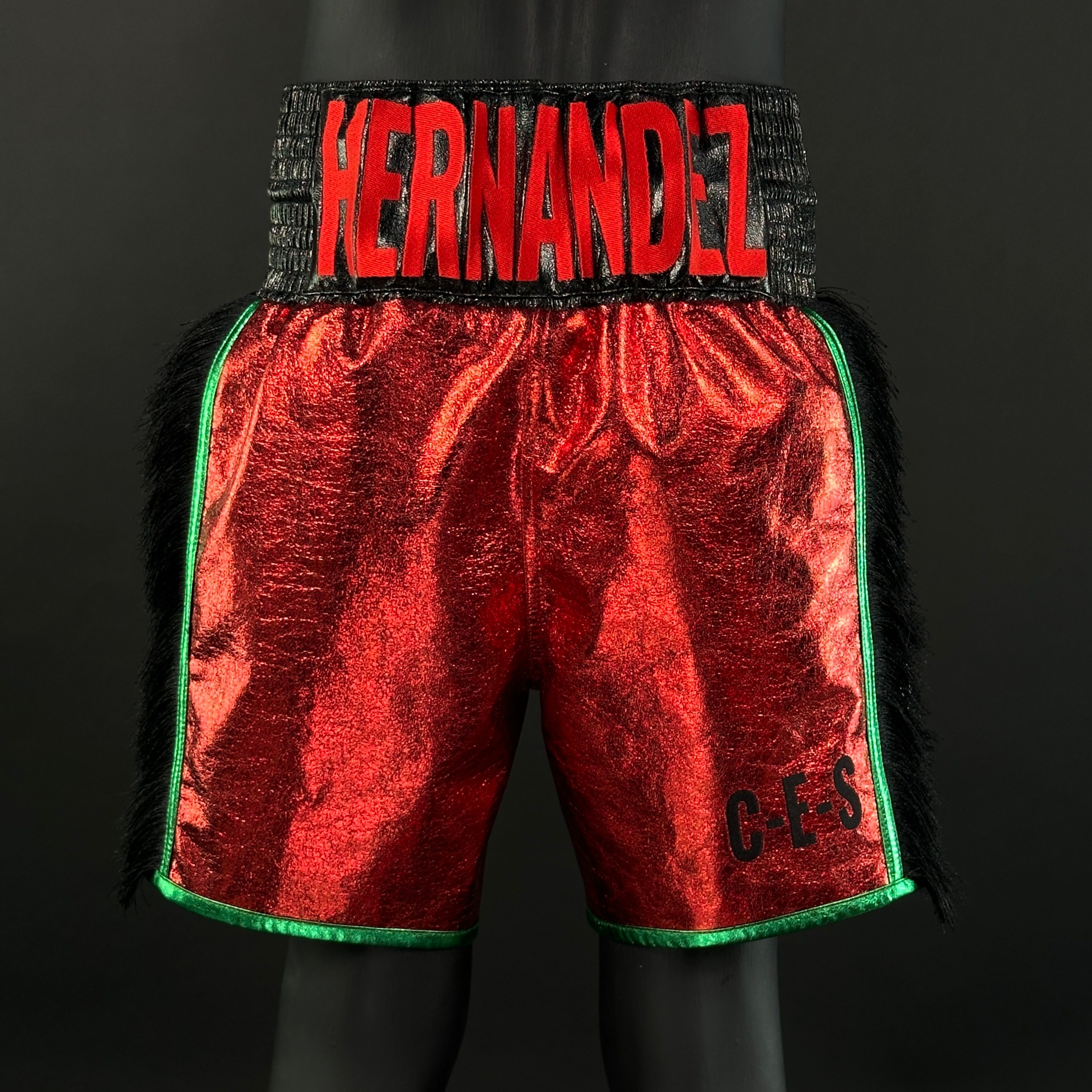 Side Stripe BX  Eric 162573 Custom Boxing Shorts & Trunks