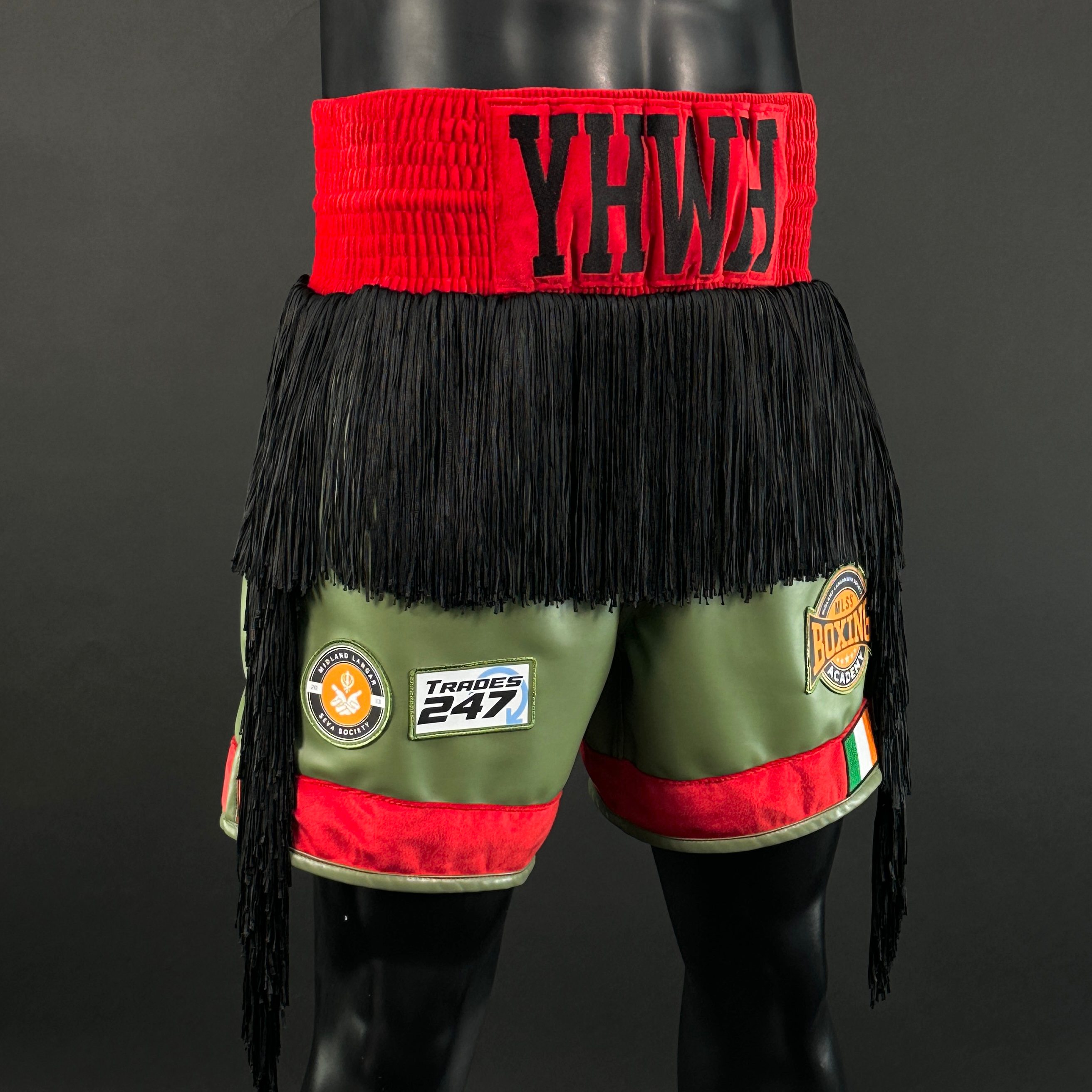 Long Tassels Supreme BX Jay 162905 Custom Boxing Shorts & Trunks