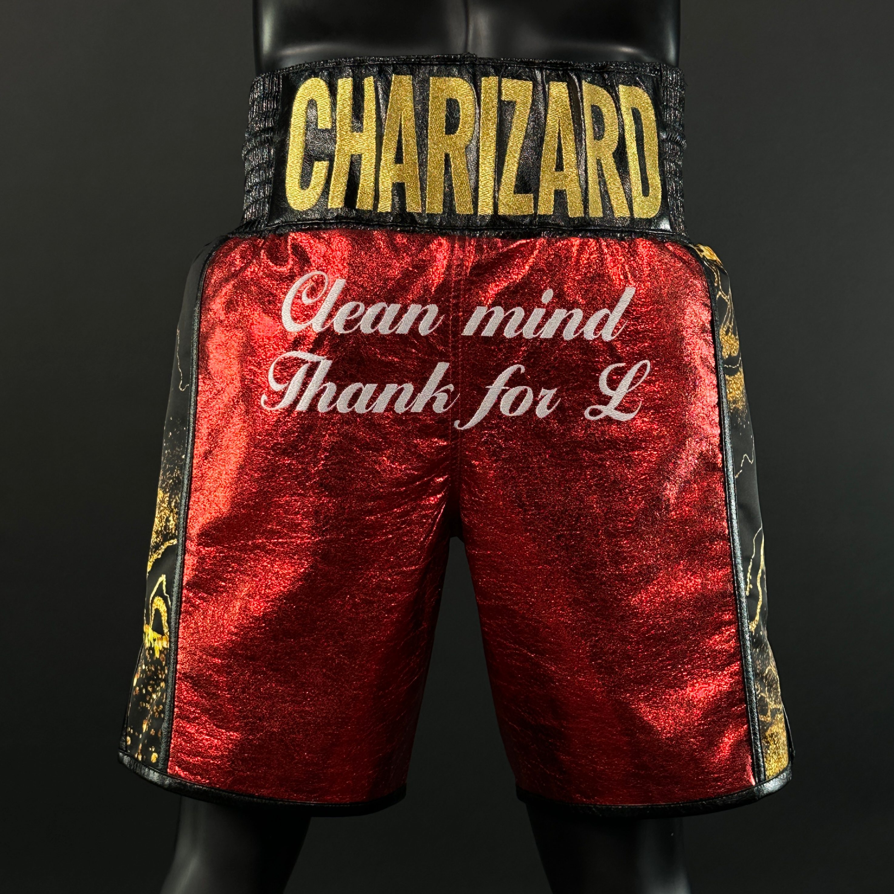 Side Stripe BX  Kwon 163400 Custom Boxing Shorts & Trunks