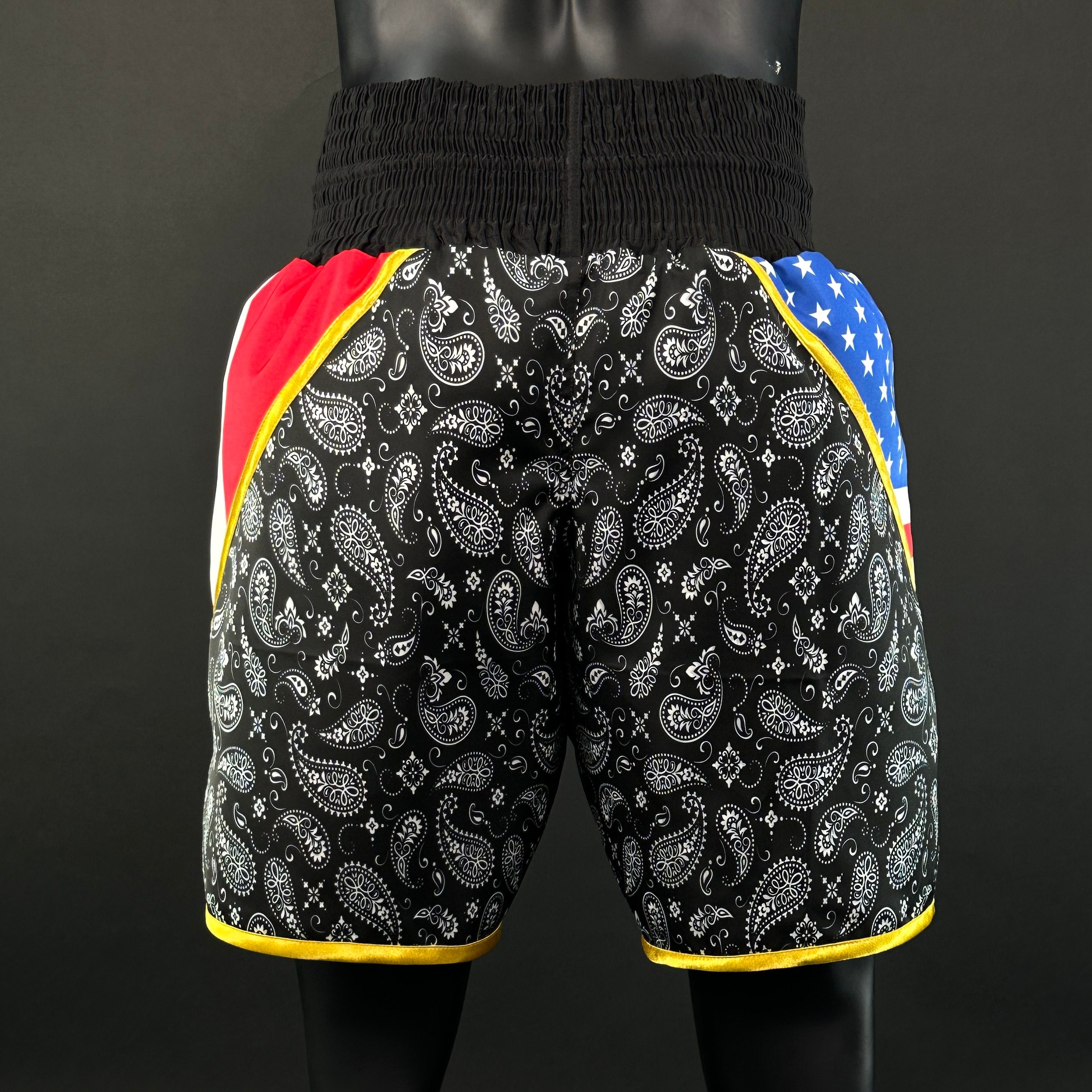 Mexican USA BX Giovanny 161108 Custom Boxing Shorts & Trunks