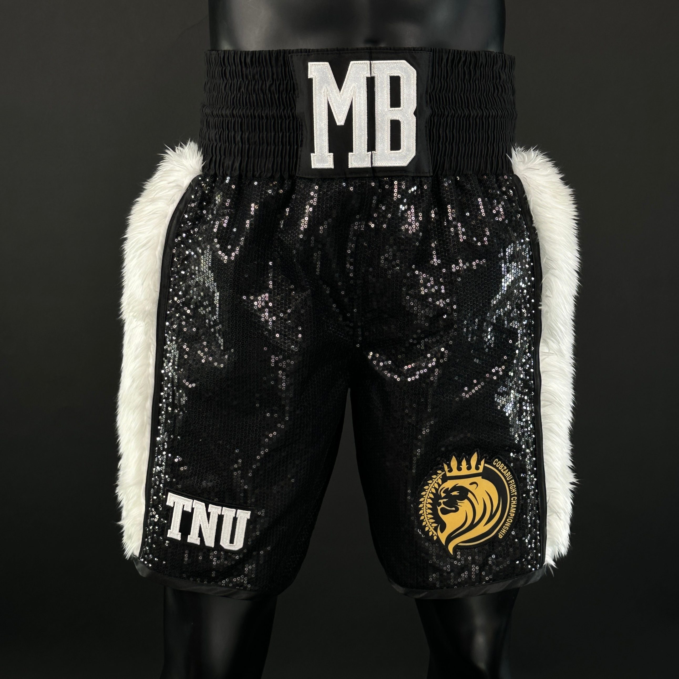 Side Stripe BX  Ion 162768 Custom Boxing Shorts & Trunks