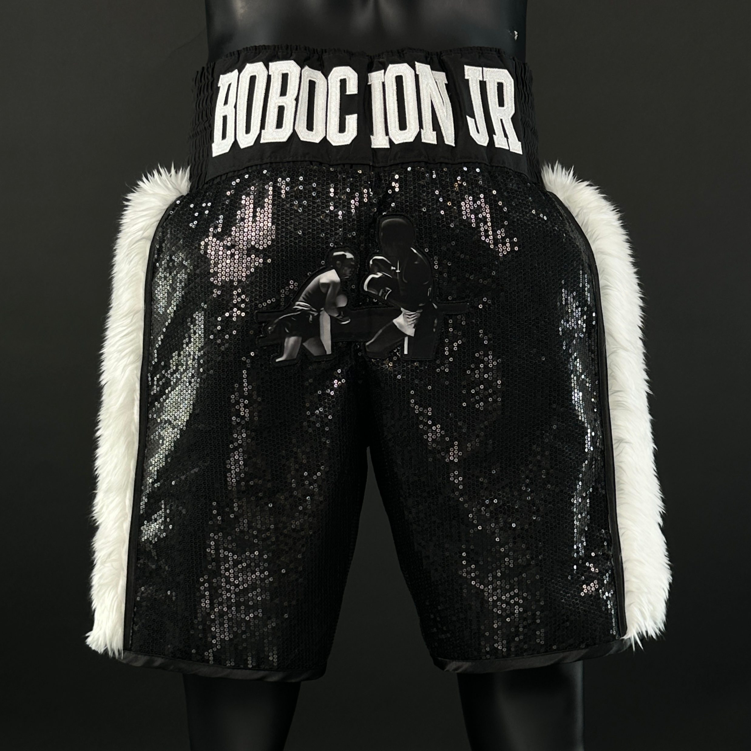 Side Stripe BX  Ion 162768 Custom Boxing Shorts & Trunks