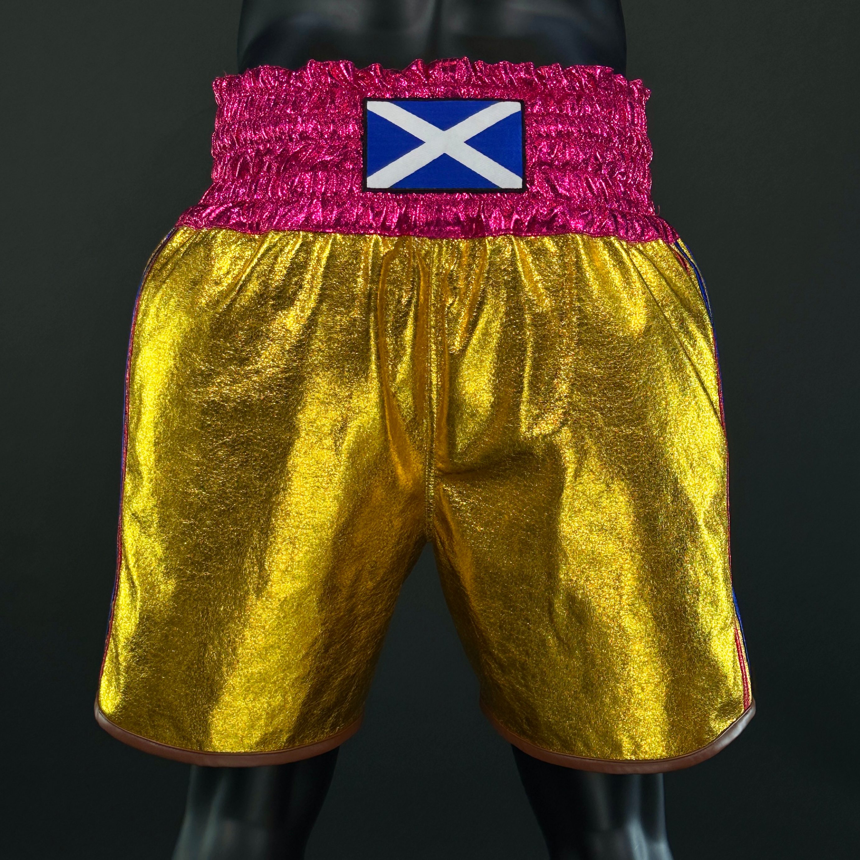 PIN STRIPE BX Iain 161756 Custom Boxing Shorts & Trunks