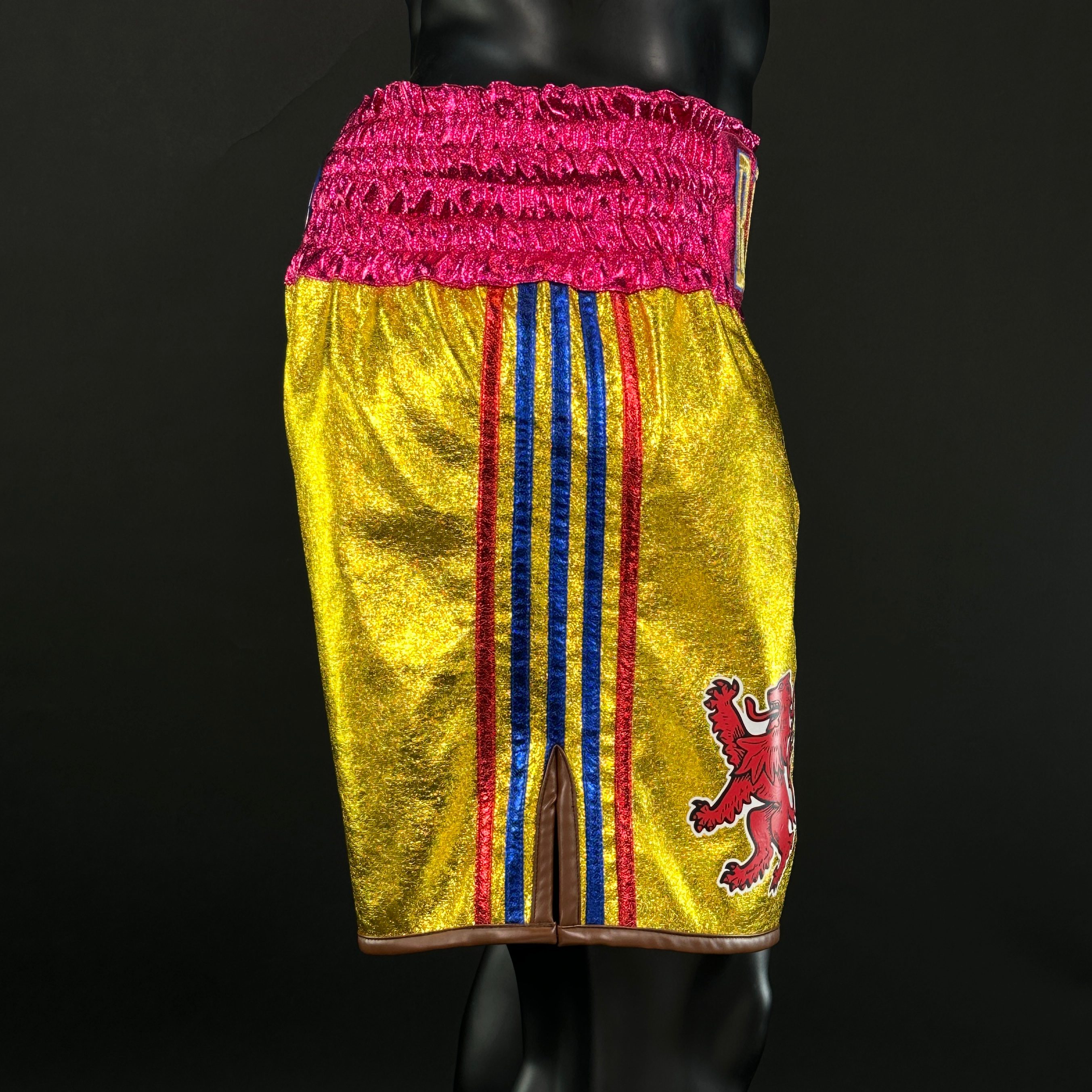 PIN STRIPE BX Iain 161756 Custom Boxing Shorts & Trunks