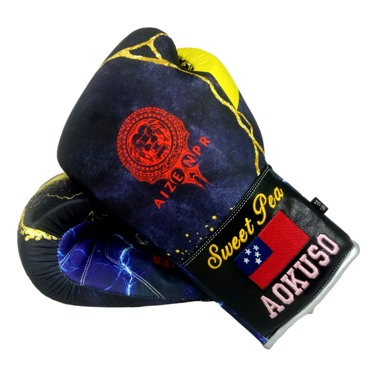 Gloves Laced / Flat Elvin 130870 Boxing Gloves
