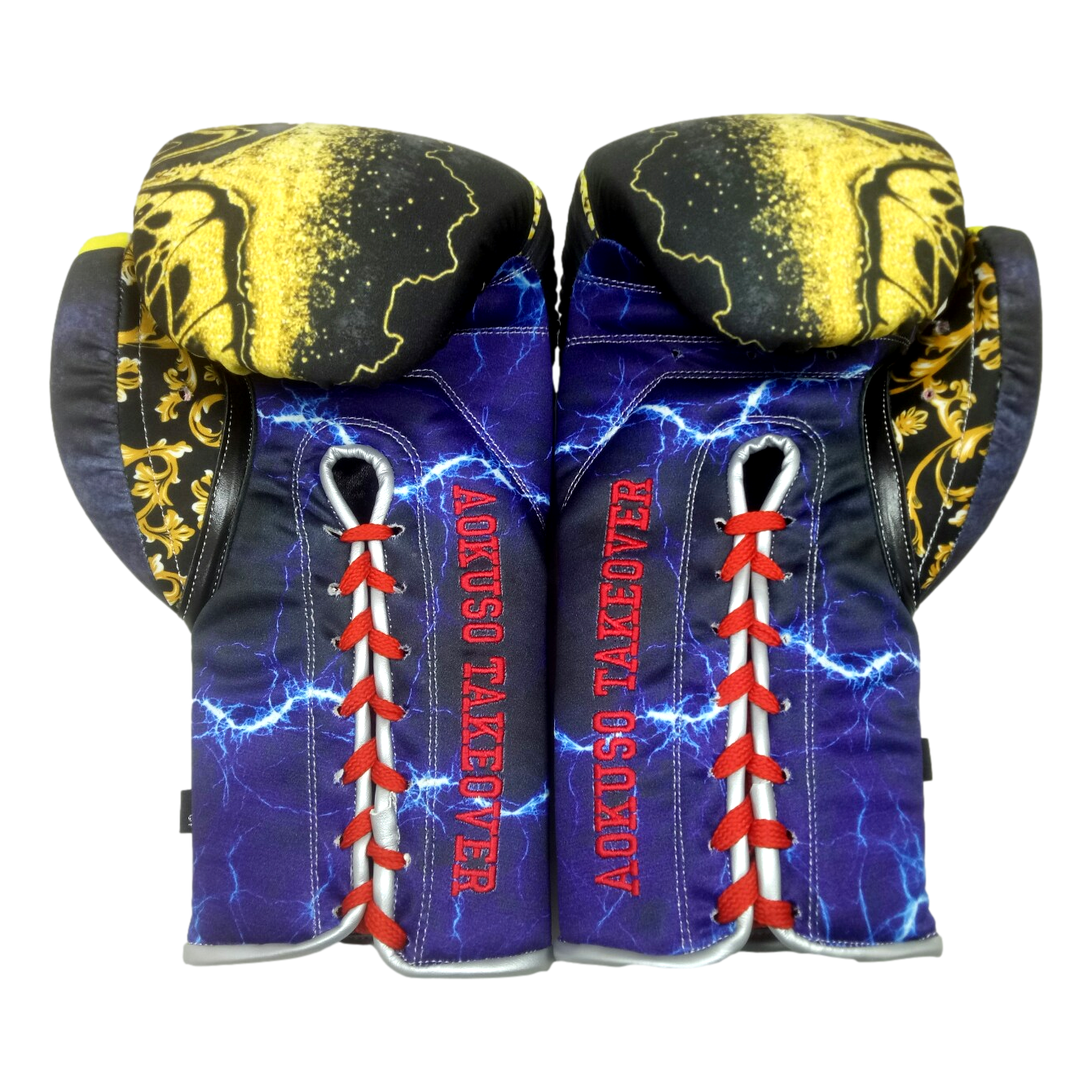 Gloves Laced / Flat Elvin 130870 Boxing Gloves