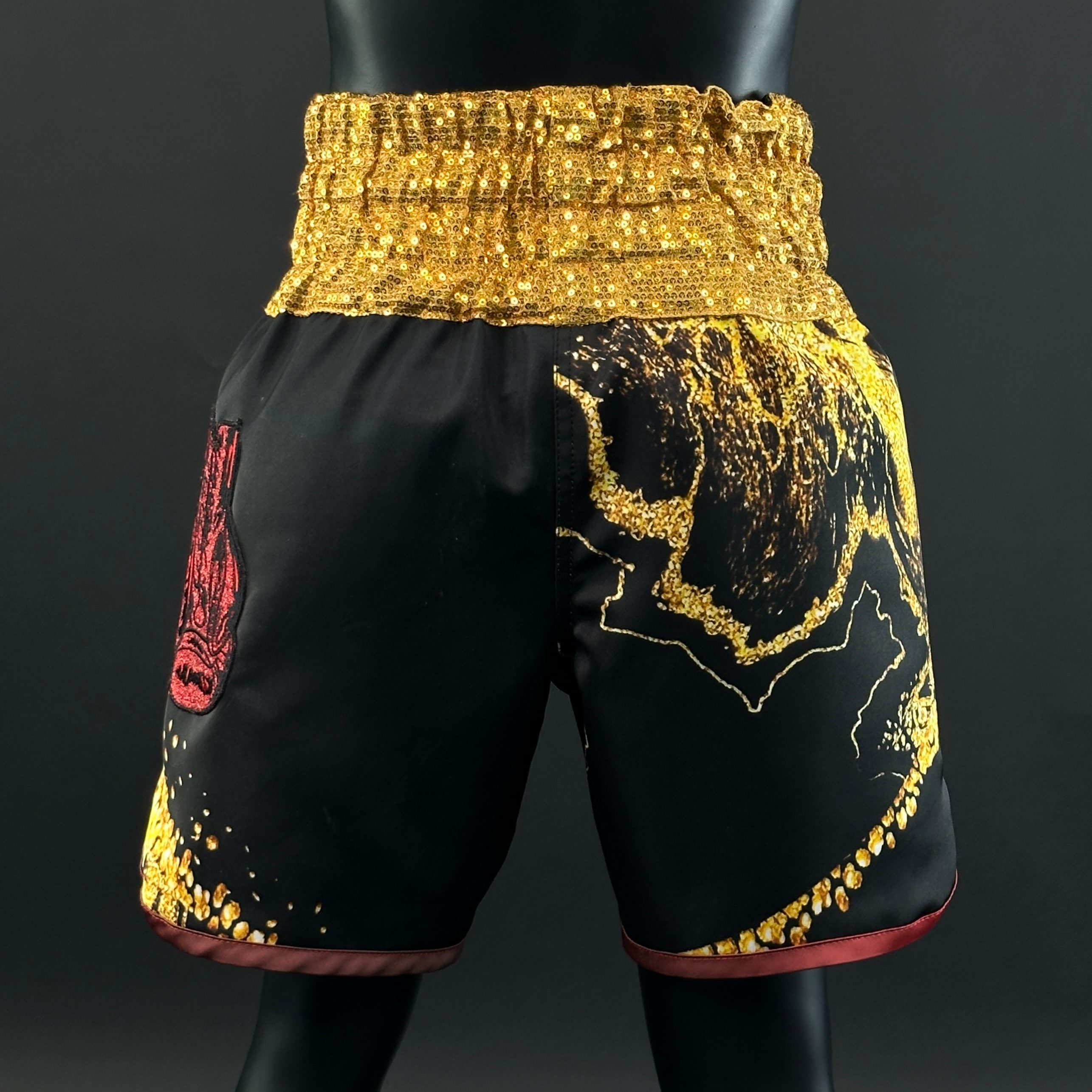 Touch Gloves BX Amanda 164129 Custom Boxing Shorts & Trunks