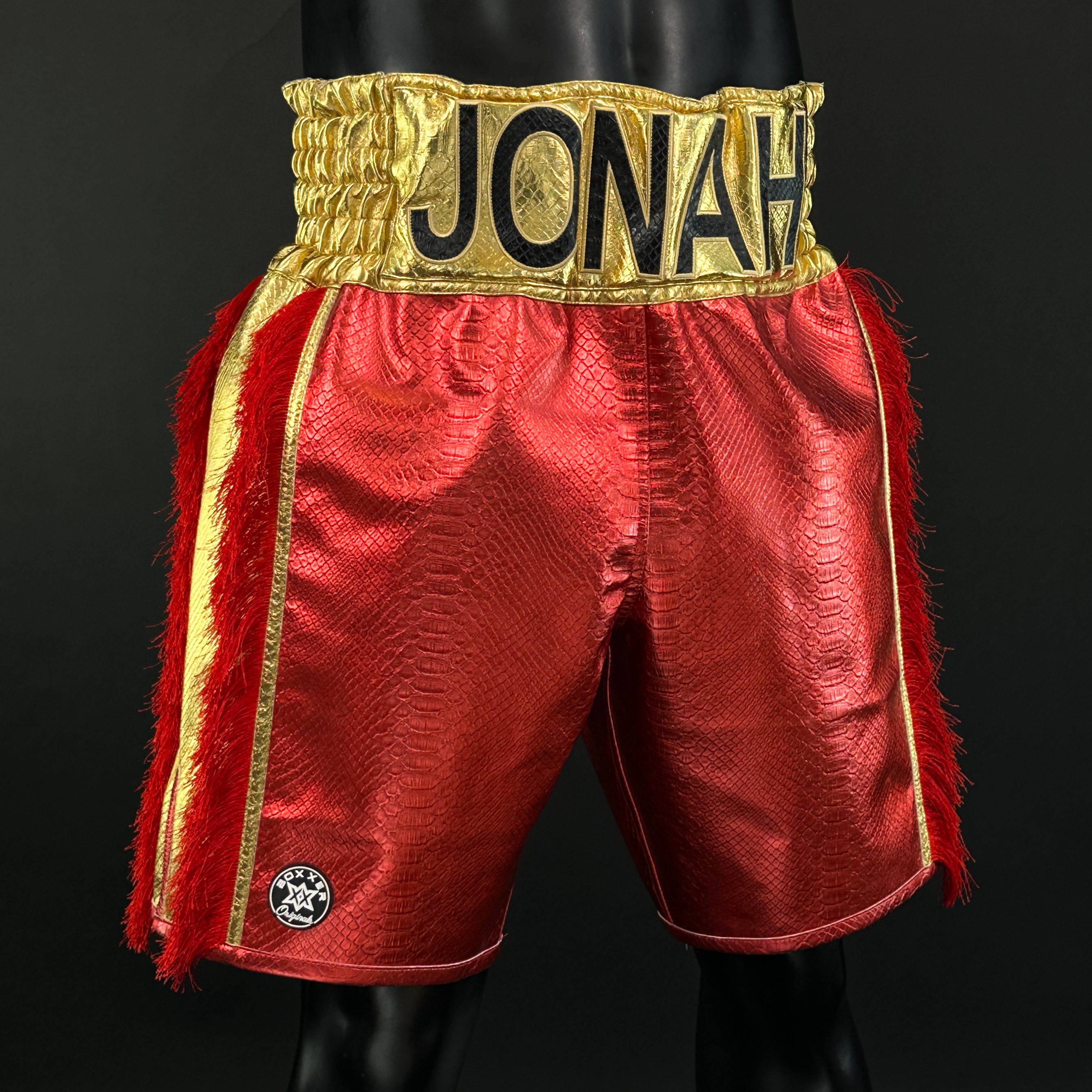 Side Stripe BX Old Celestina 159732 Custom Boxing Shorts & Trunks