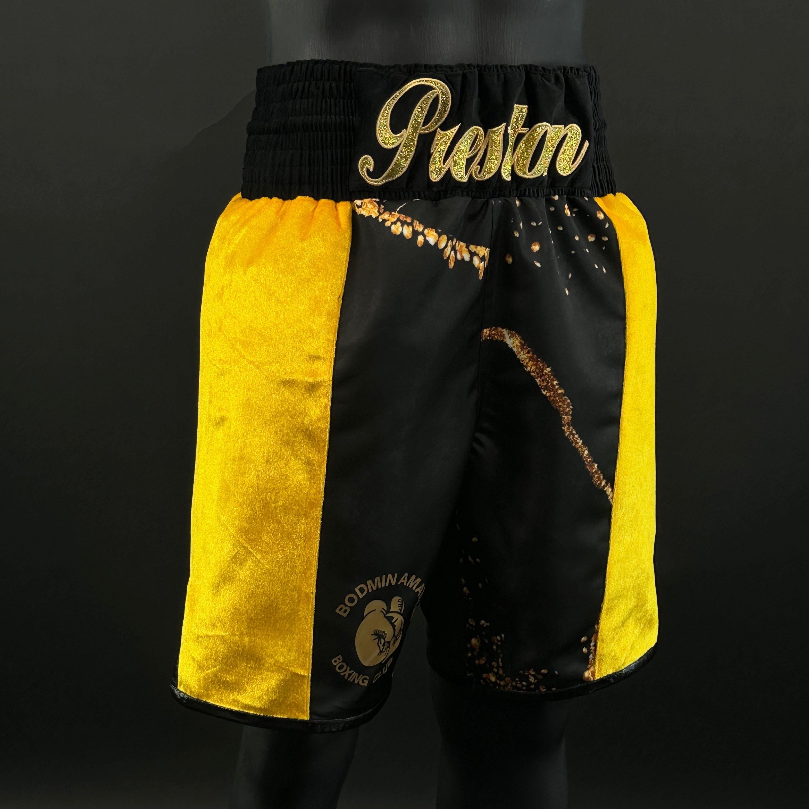 Three Stripes Bx Billy 161664 Custom Boxing Shorts & Trunks