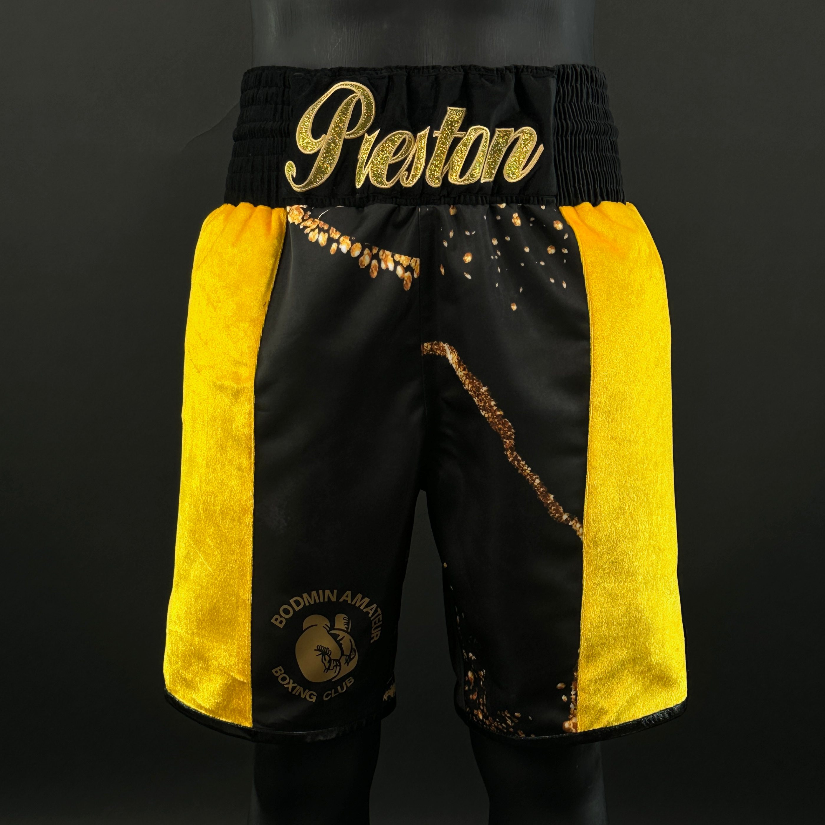 Three Stripes Bx Billy 161664 Custom Boxing Shorts & Trunks