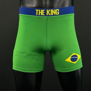 Classic Vale Tudo MMA Green Alexis C Compression Shorts