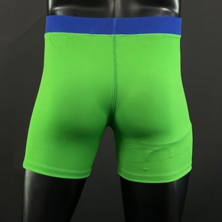Classic Vale Tudo MMA Green Alexis C Compression Shorts