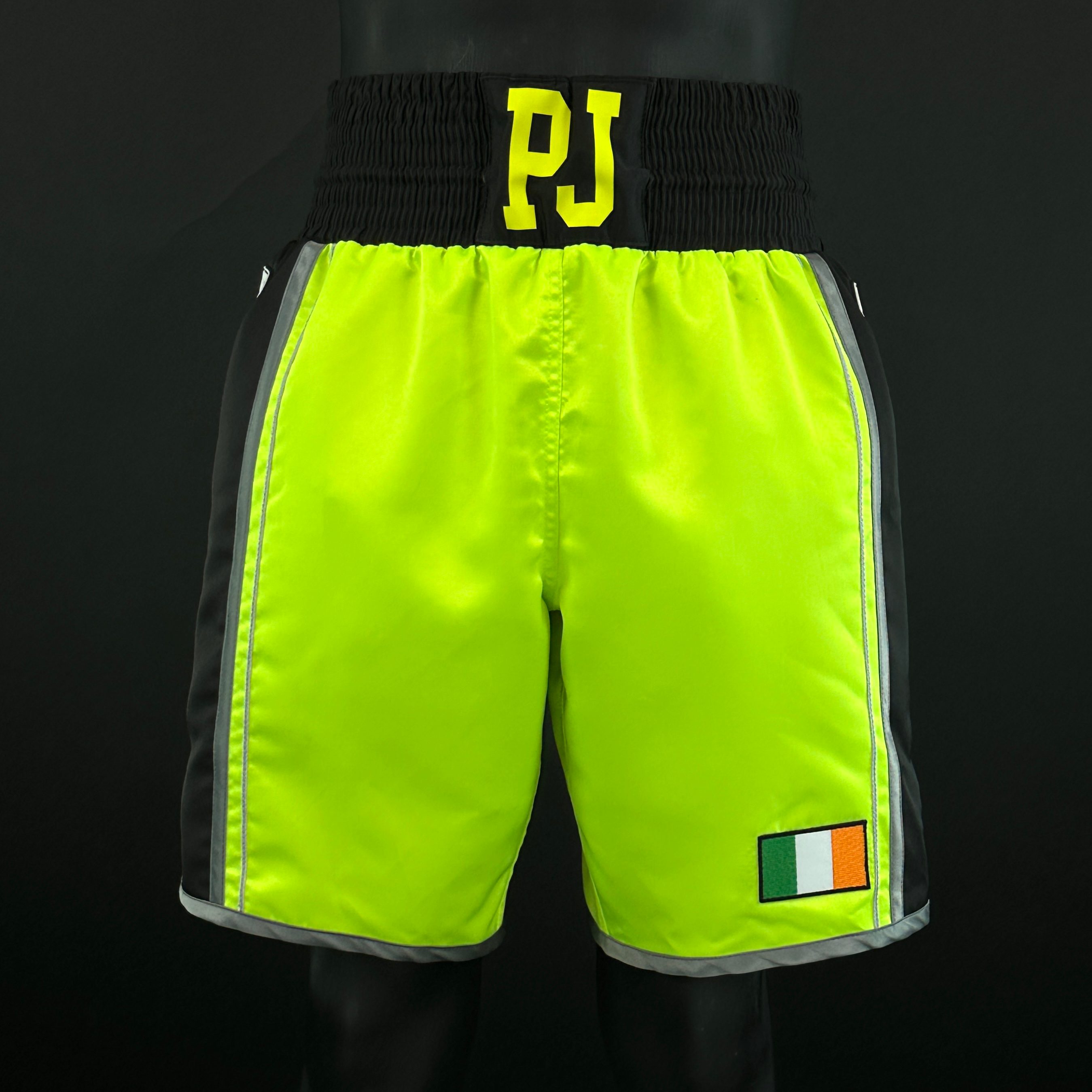 Side Stripe Luxury II Peterjames 163626 Custom Boxing Shorts & Trunks
