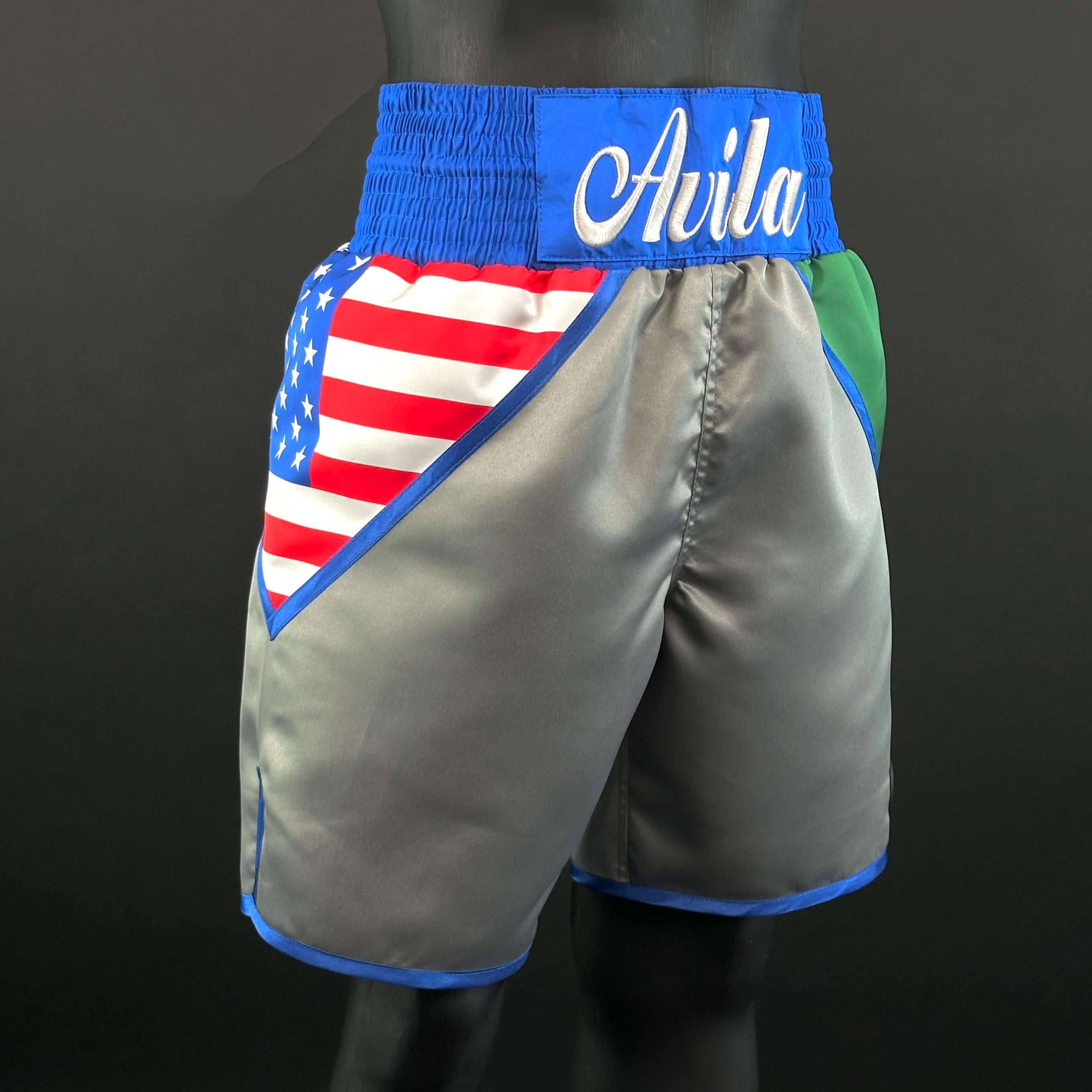 Mexican USA BX sergio 163743 Custom Boxing Shorts & Trunks