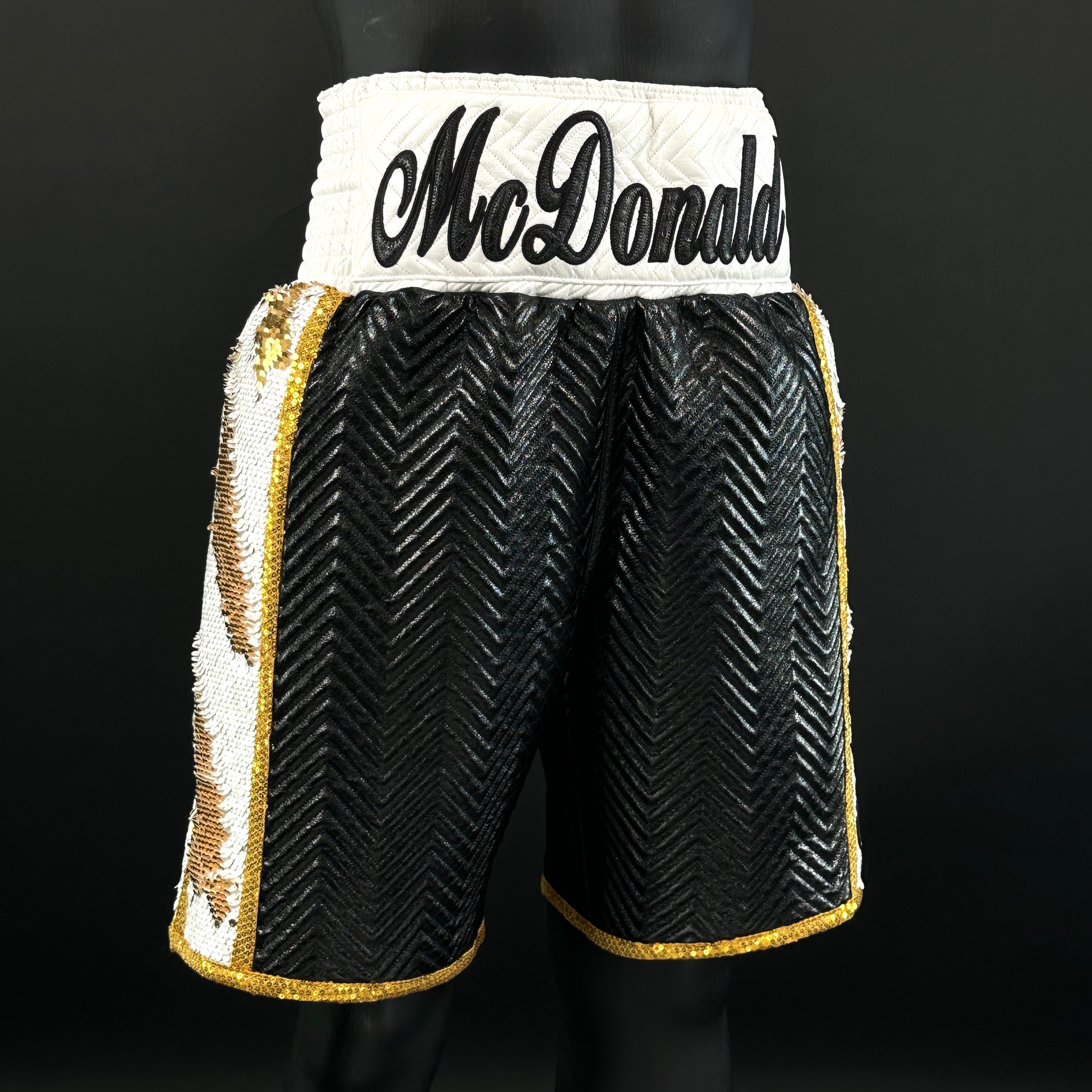 Side Stripe BX Old Josh 165838 Custom Boxing Shorts & Trunks