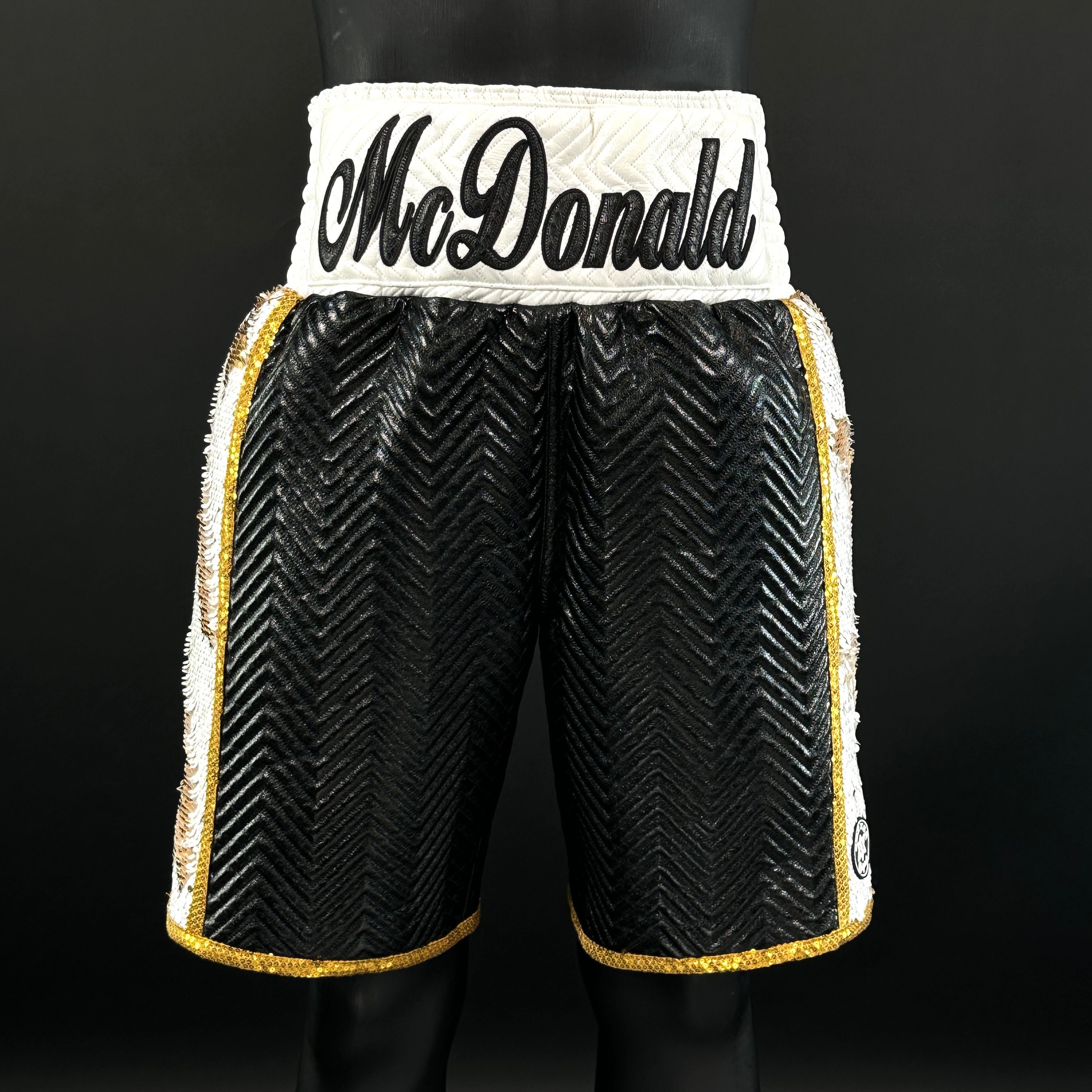 Side Stripe BX  Josh 165838 Custom Boxing Shorts & Trunks