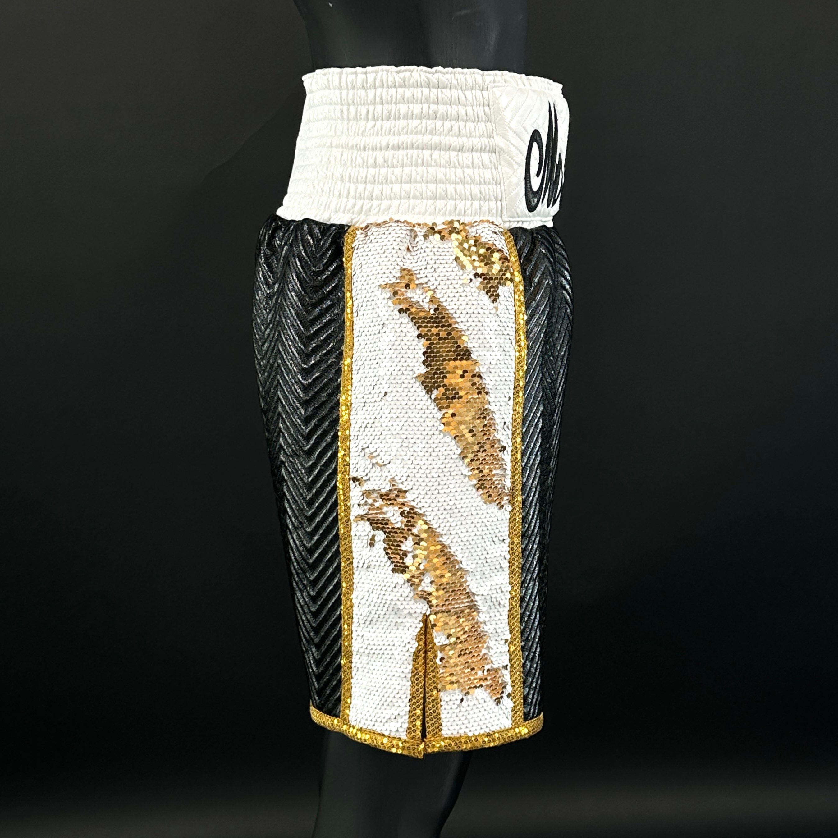 Side Stripe BX  Josh 165838 Custom Boxing Shorts & Trunks