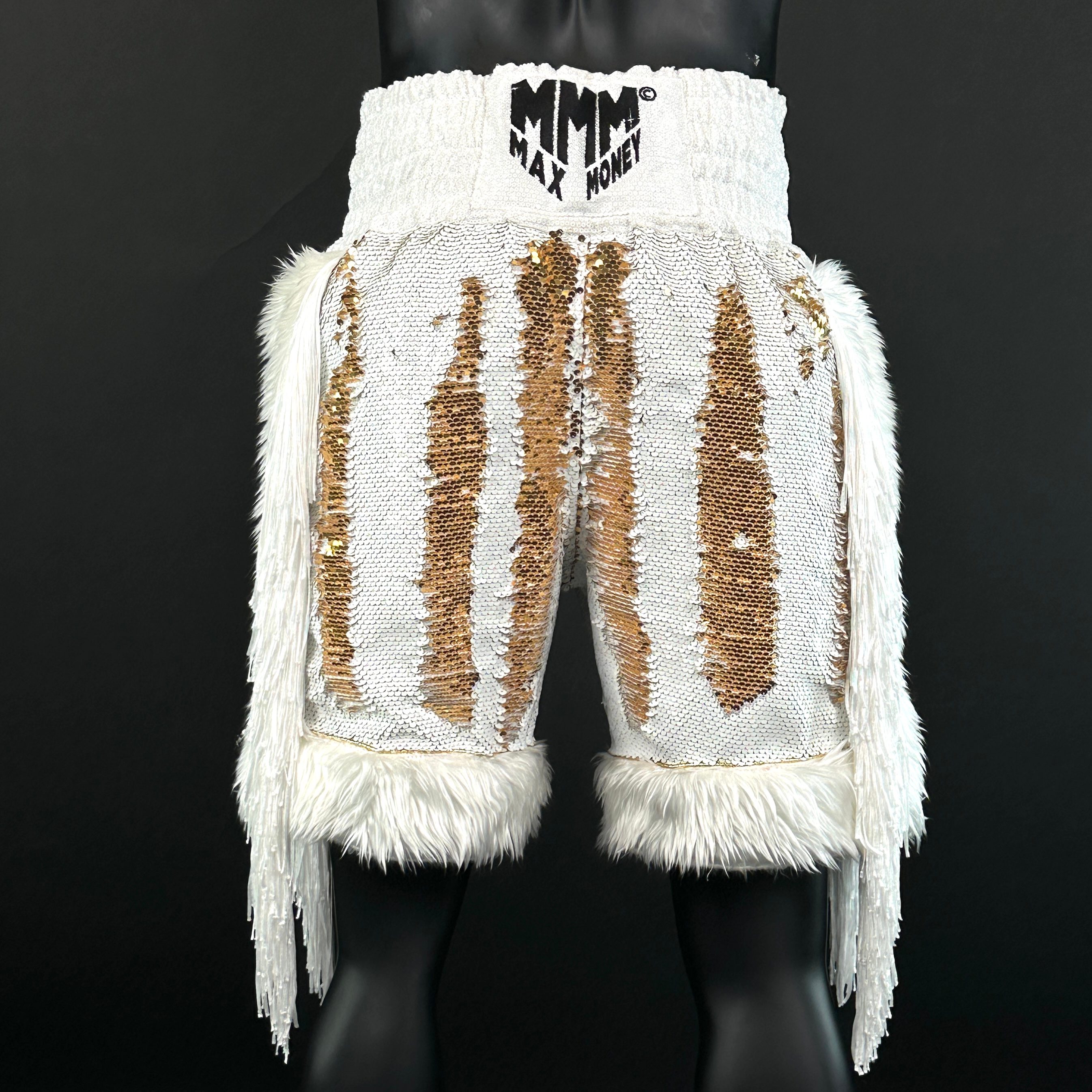 Panel Long Tassels BX Taylah 165145 Custom Boxing Shorts & Trunks