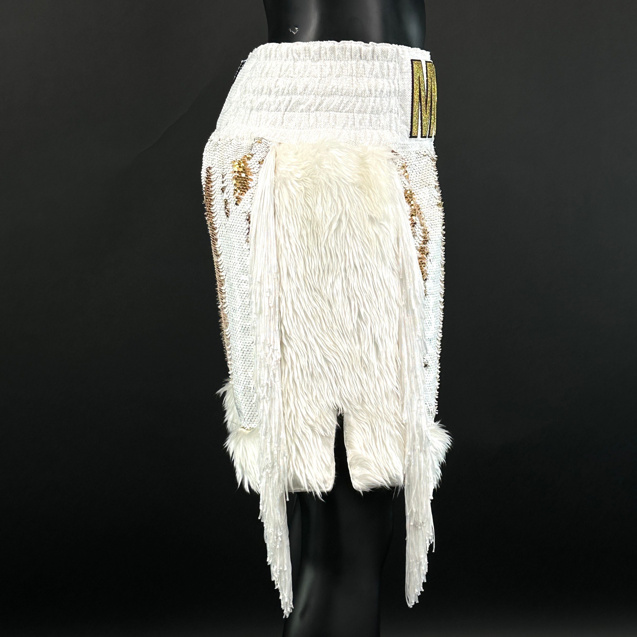 Panel Long Tassels BX Taylah 165145 Custom Boxing Shorts & Trunks