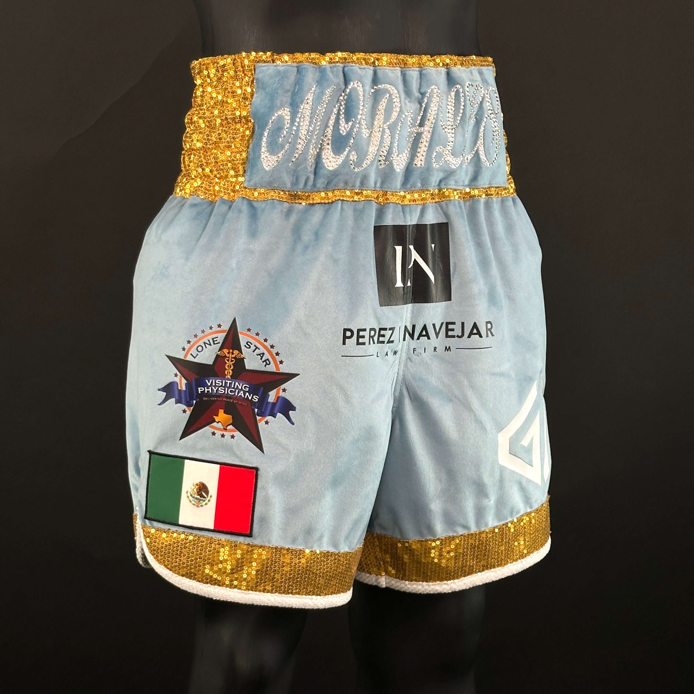 Long Tassels Supreme BX Gregory 166101 Custom Boxing Shorts & Trunks