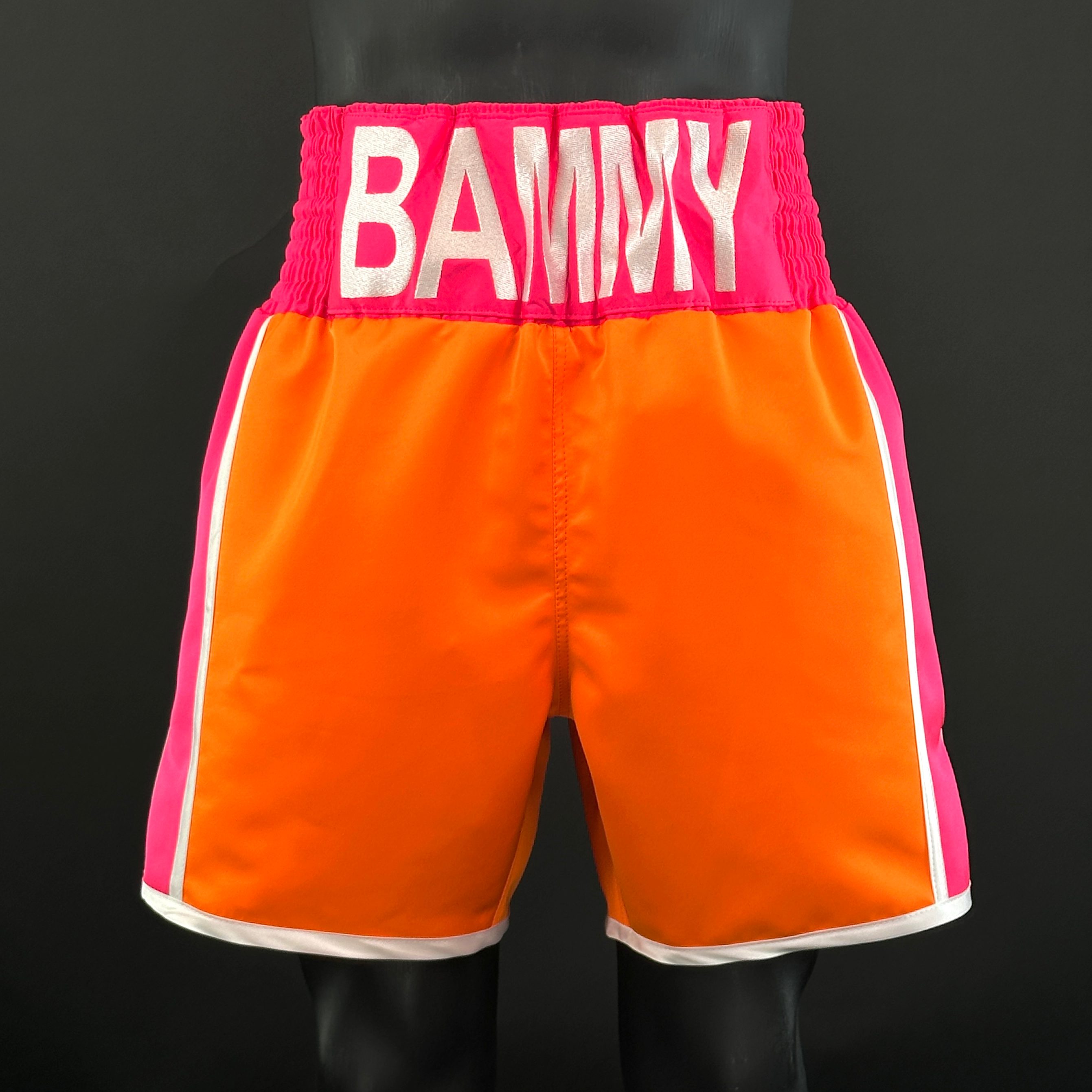 Side Stripe BX  Javier 167089 Custom Boxing Shorts & Trunks