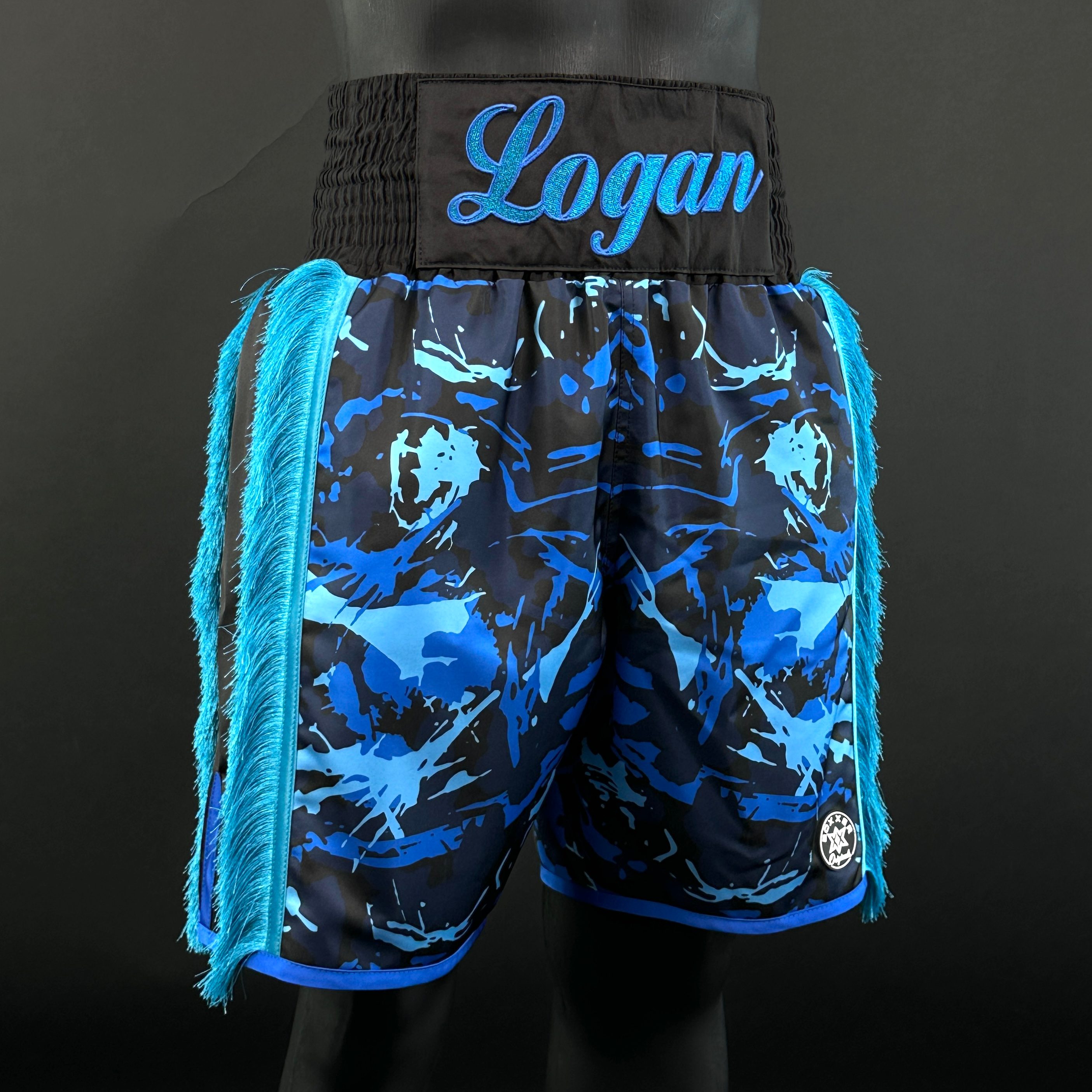Side Stripe BX Old Logan 166649 Custom Boxing Shorts & Trunks