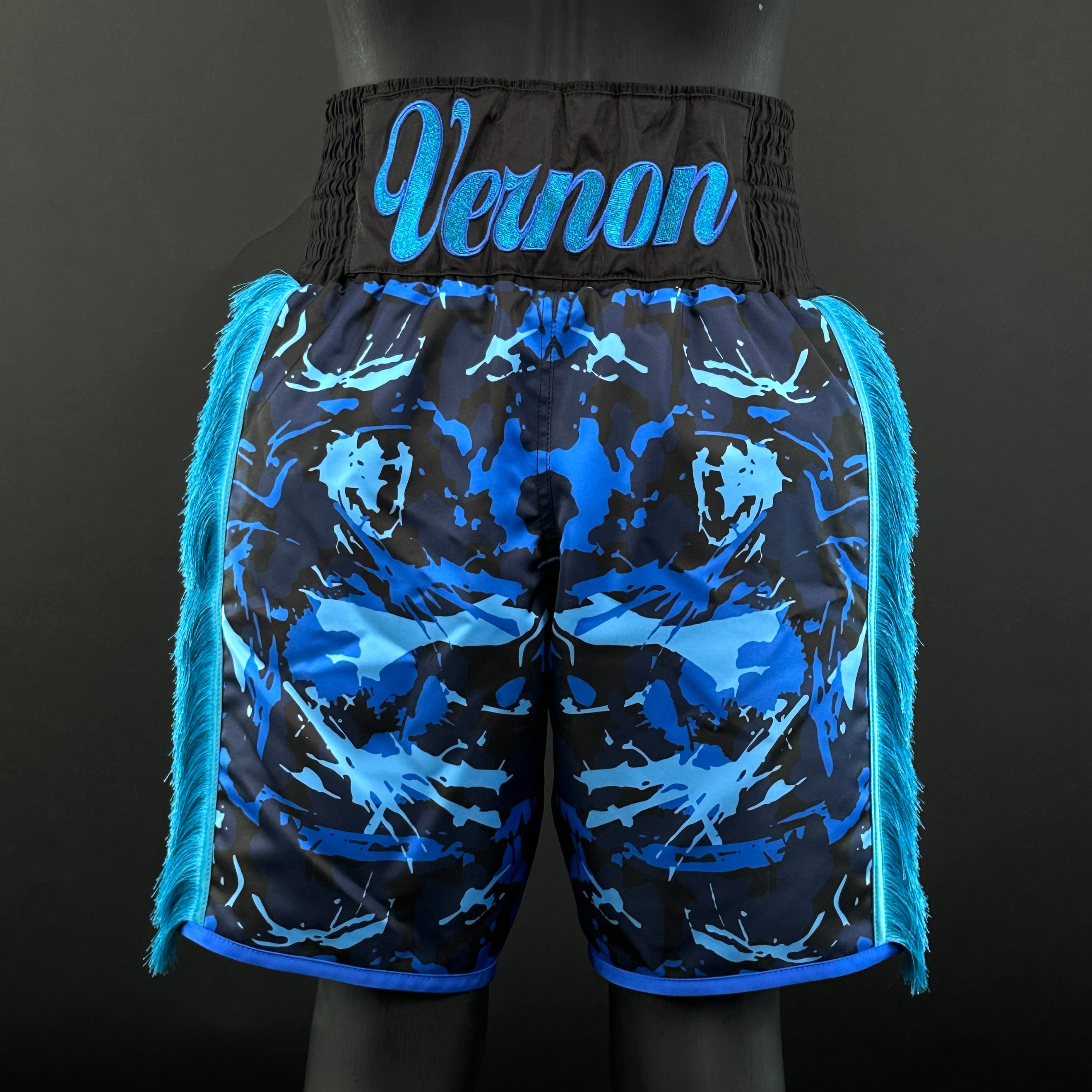 Side Stripe BX  Logan 166649 Custom Boxing Shorts & Trunks