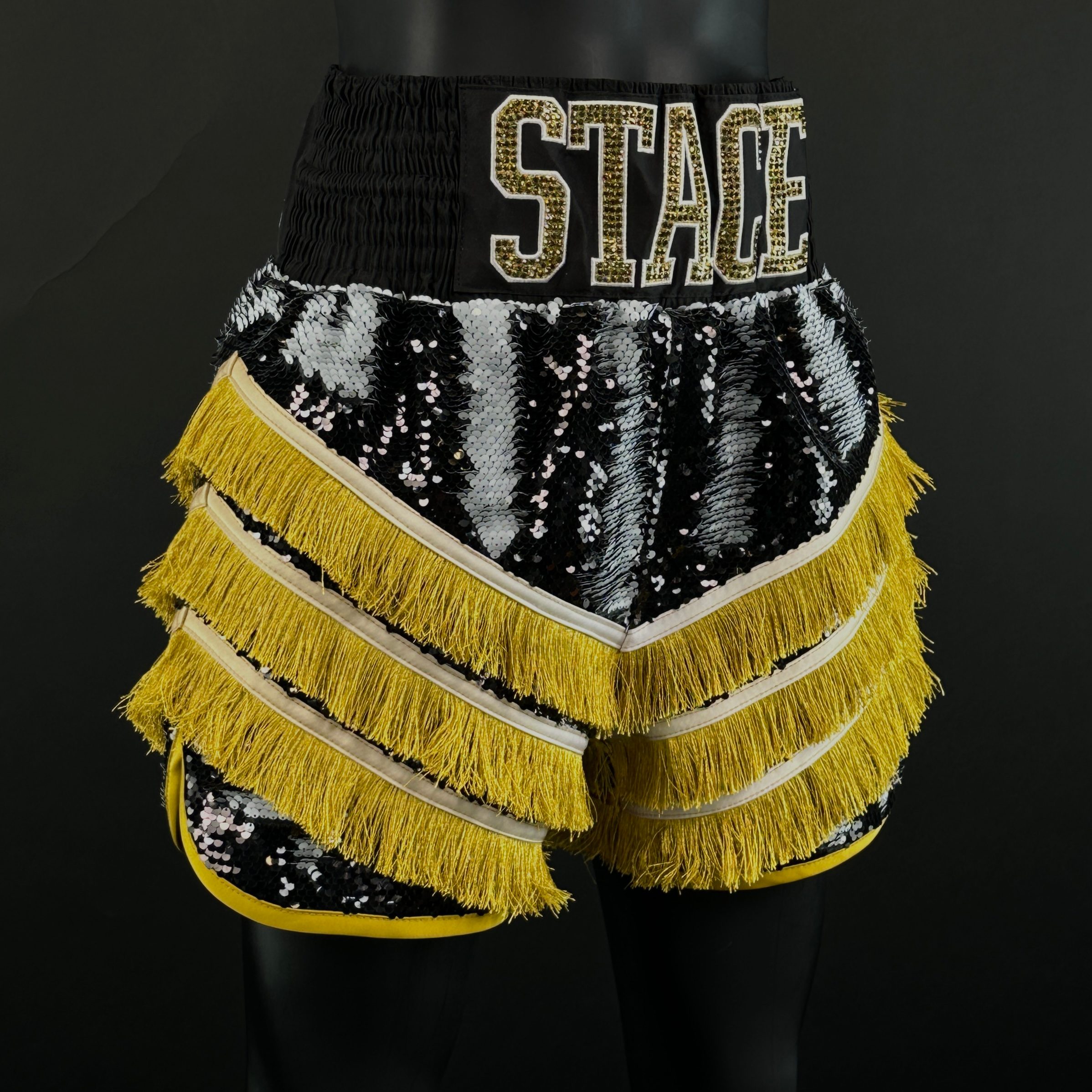 Rebel BX old Stacey 167447 Custom Boxing Shorts & Trunks