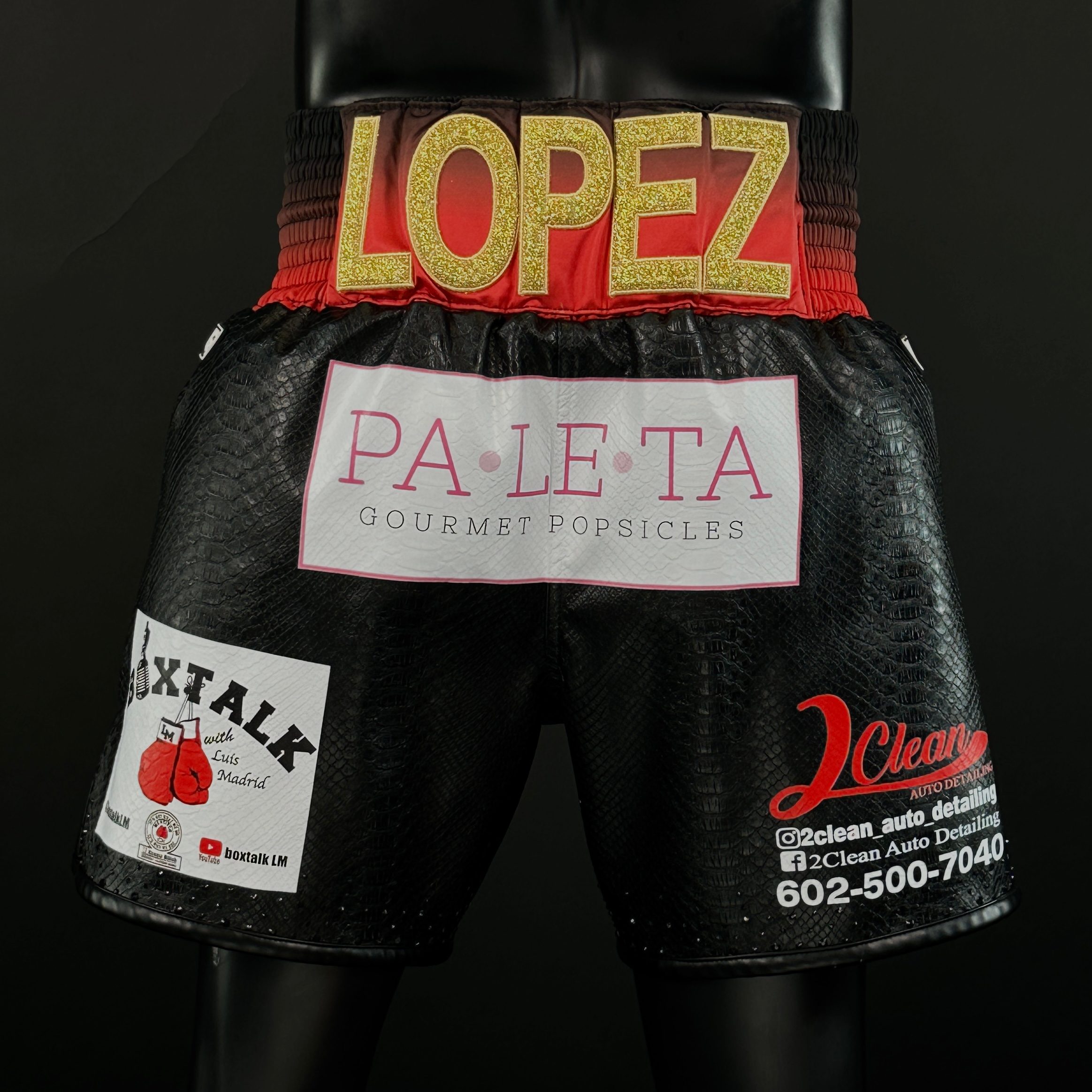 Classic BX Old Juan 167382 Custom Boxing Shorts & Trunks