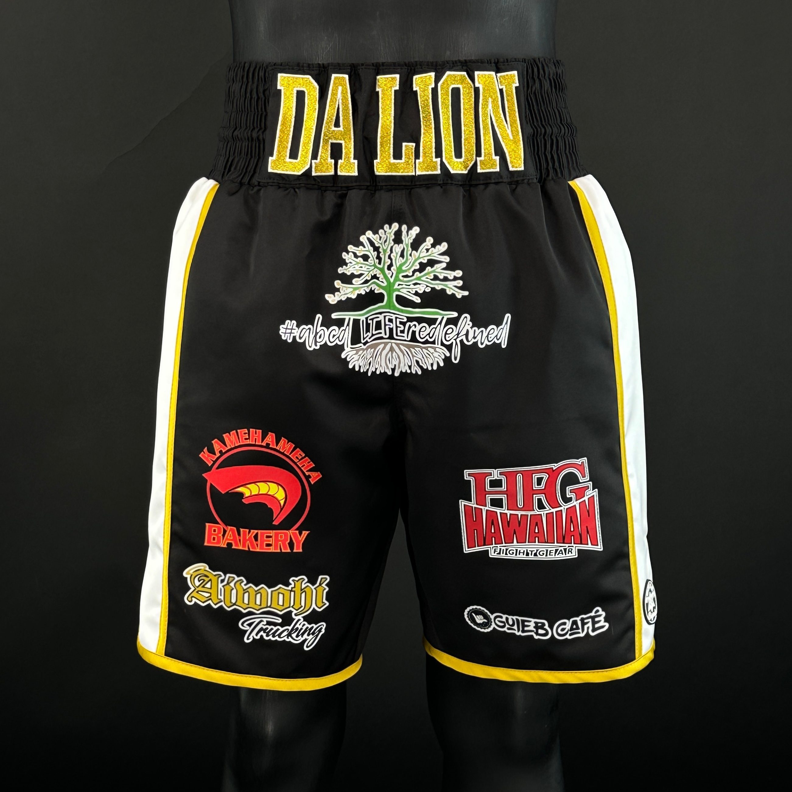 Side Stripe BX  Lyndon 167752 Custom Boxing Shorts & Trunks