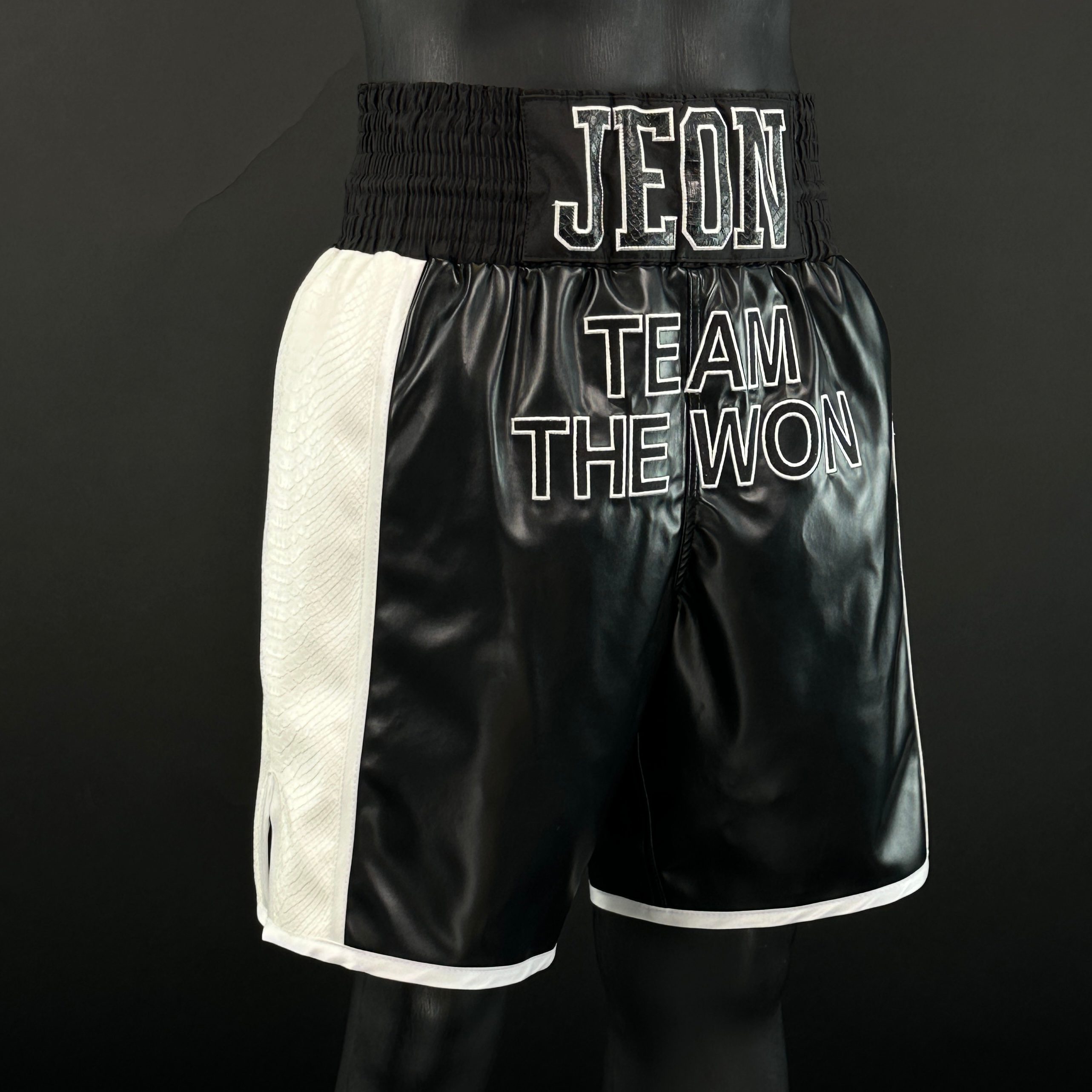 Side Stripe BX  Boram 166887 Custom Boxing Shorts & Trunks