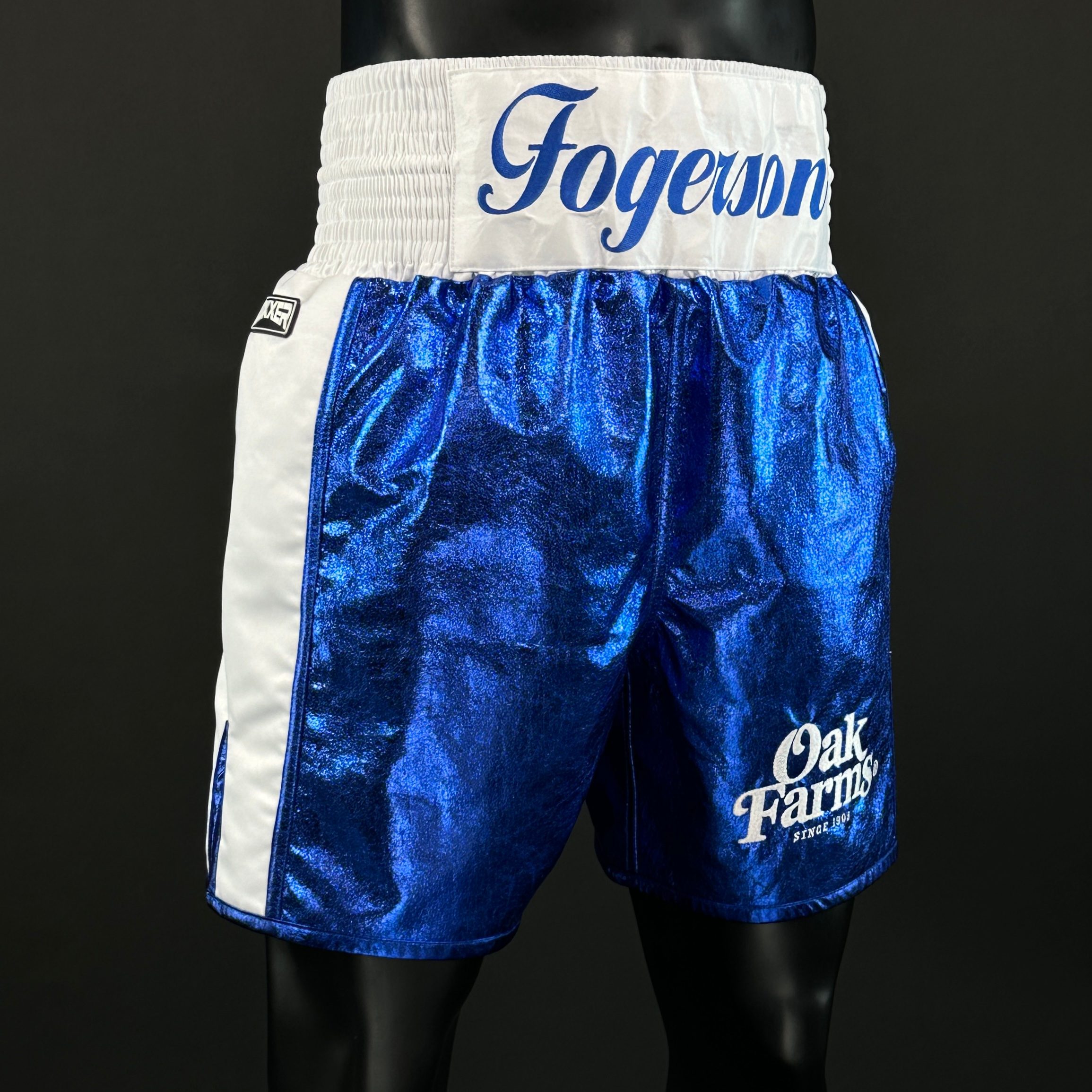 Side Stripe BX Old Jessica 167964 Custom Boxing Shorts & Trunks