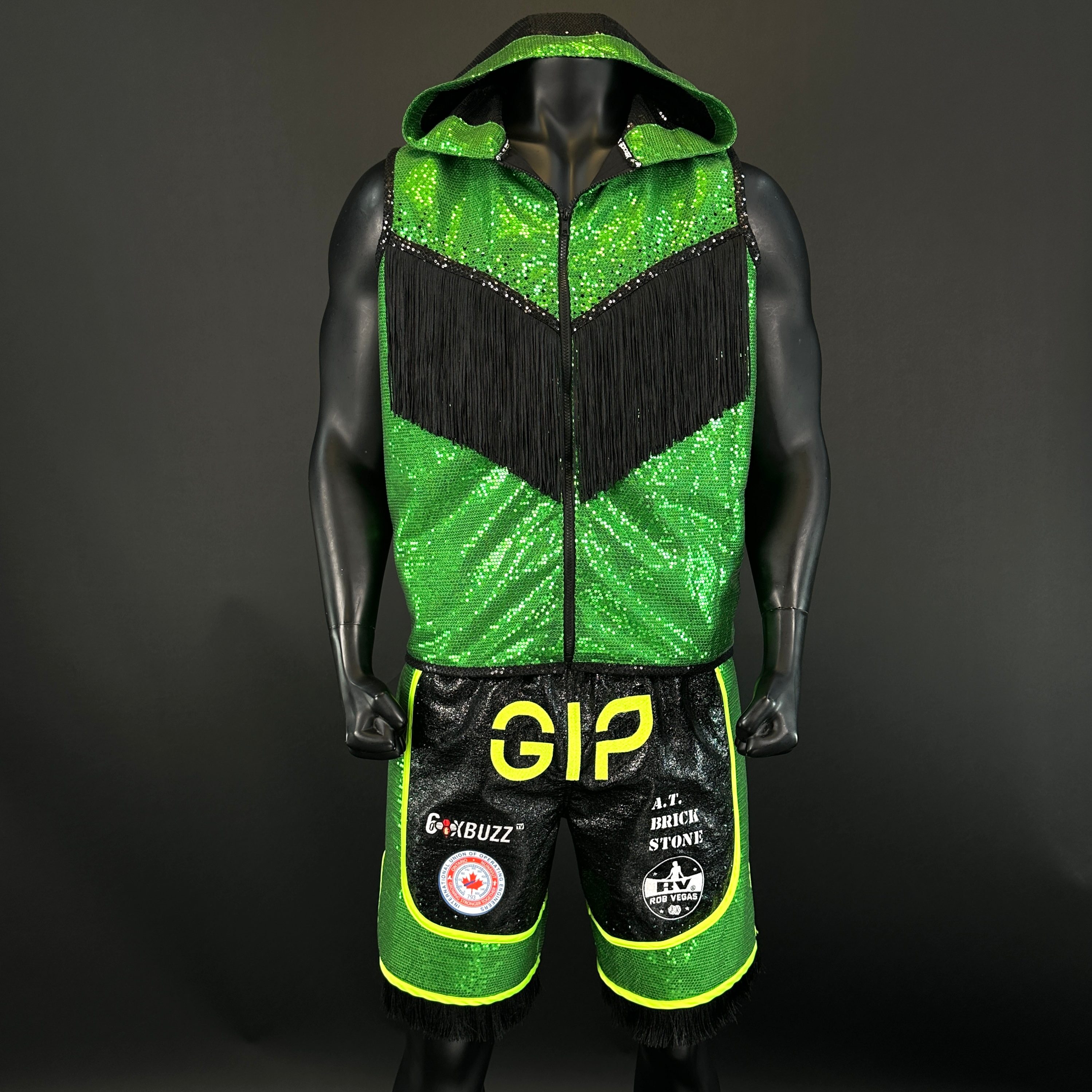 London BX Mashour 168615 Custom Boxing Shorts & Trunks