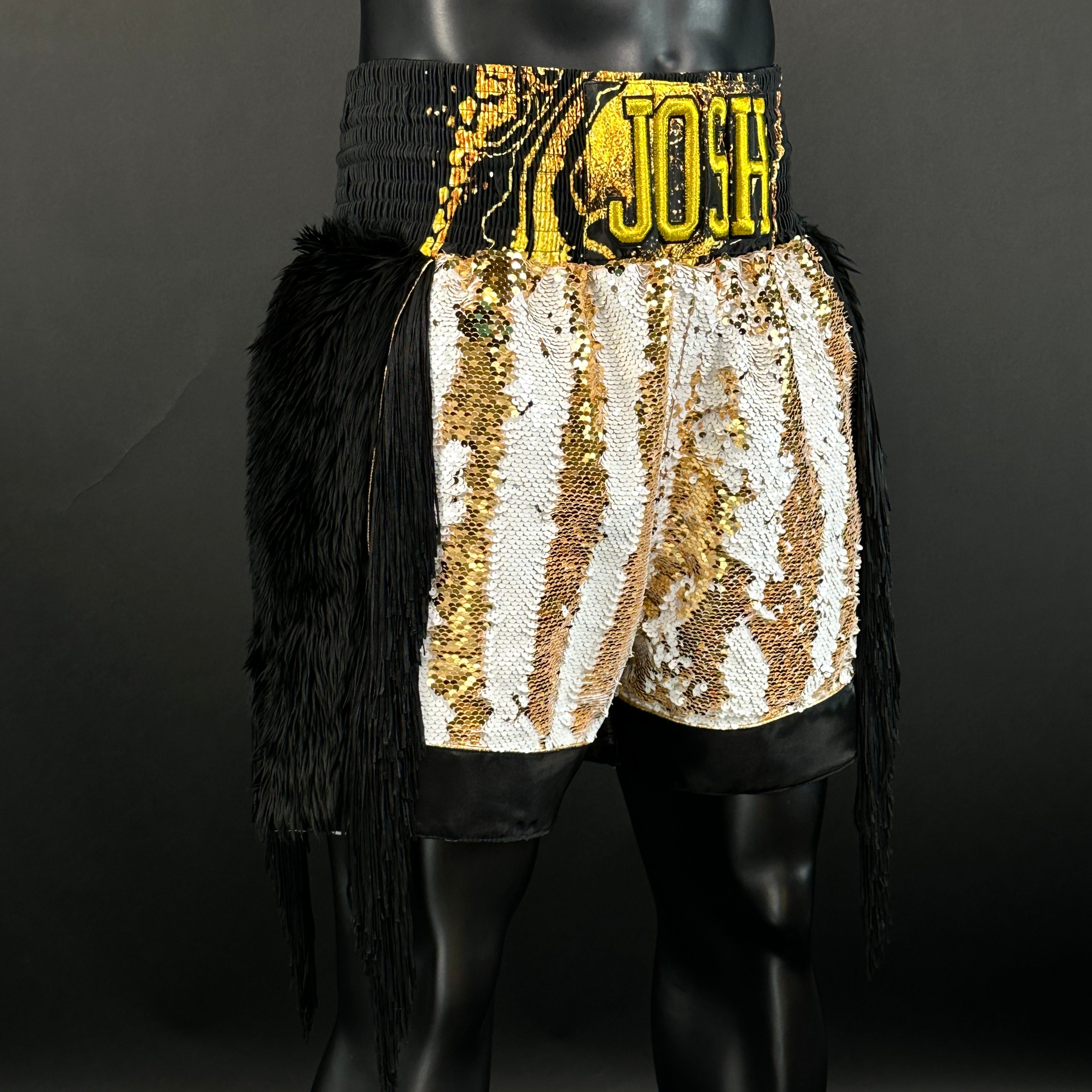 Panel Long Tassels BX Ömer 169975 Custom Boxing Shorts & Trunks