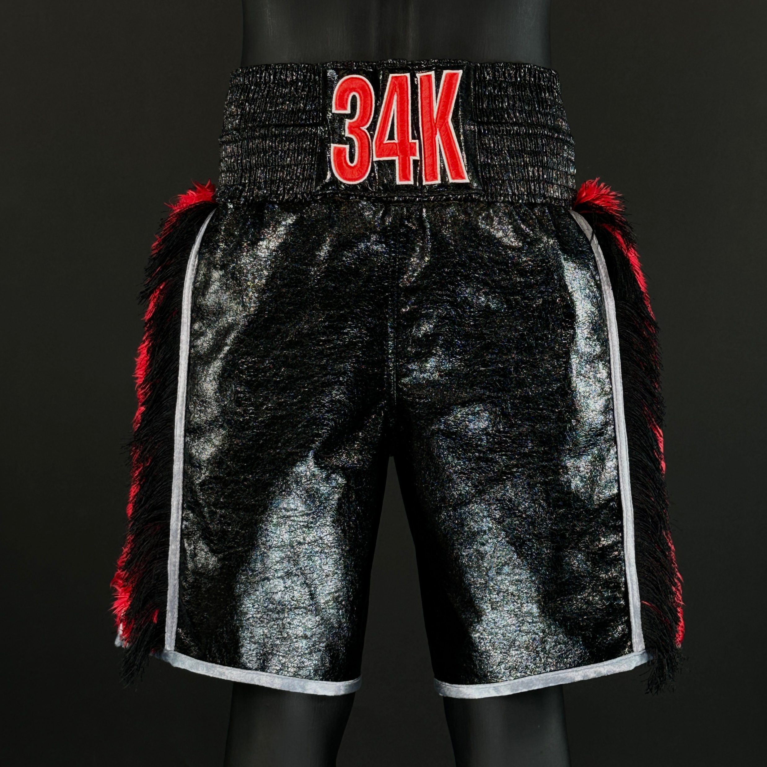 Side Stripe BX  Donnell 168950 Custom Boxing Shorts & Trunks