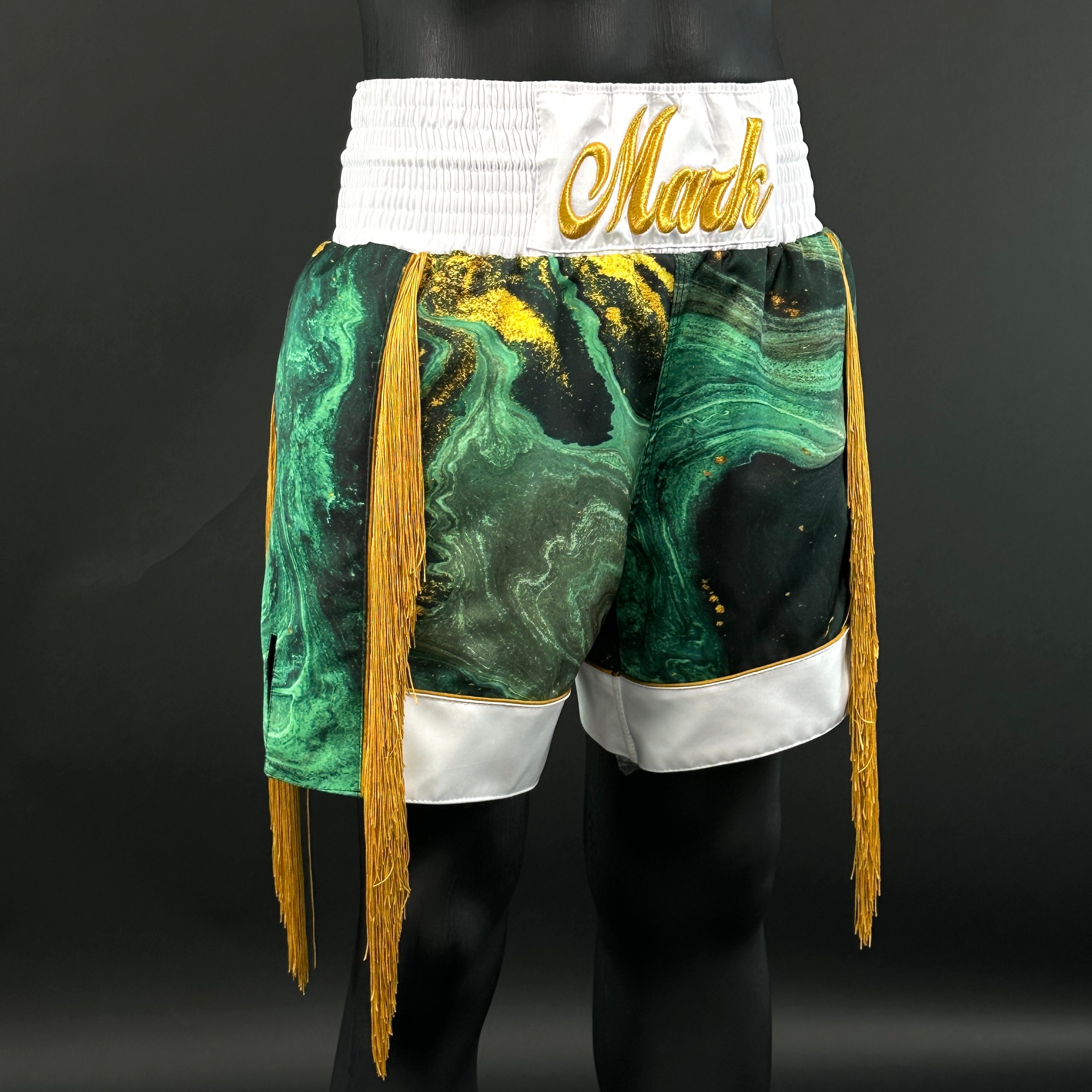 Panel Long Tassels BX Old Mark 170489 Custom Boxing Shorts & Trunks