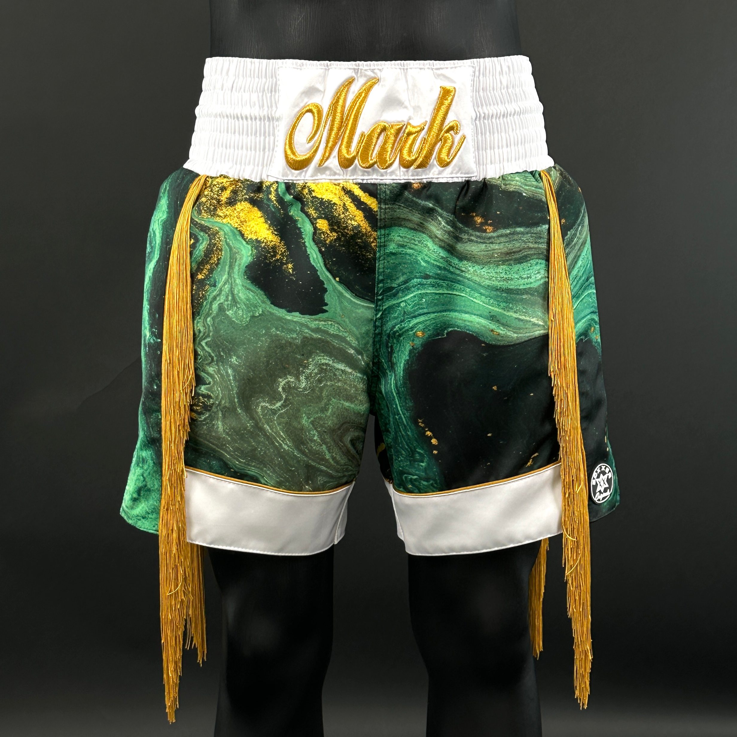 Panel Long Tassels BX Mark 170489 Custom Boxing Shorts & Trunks
