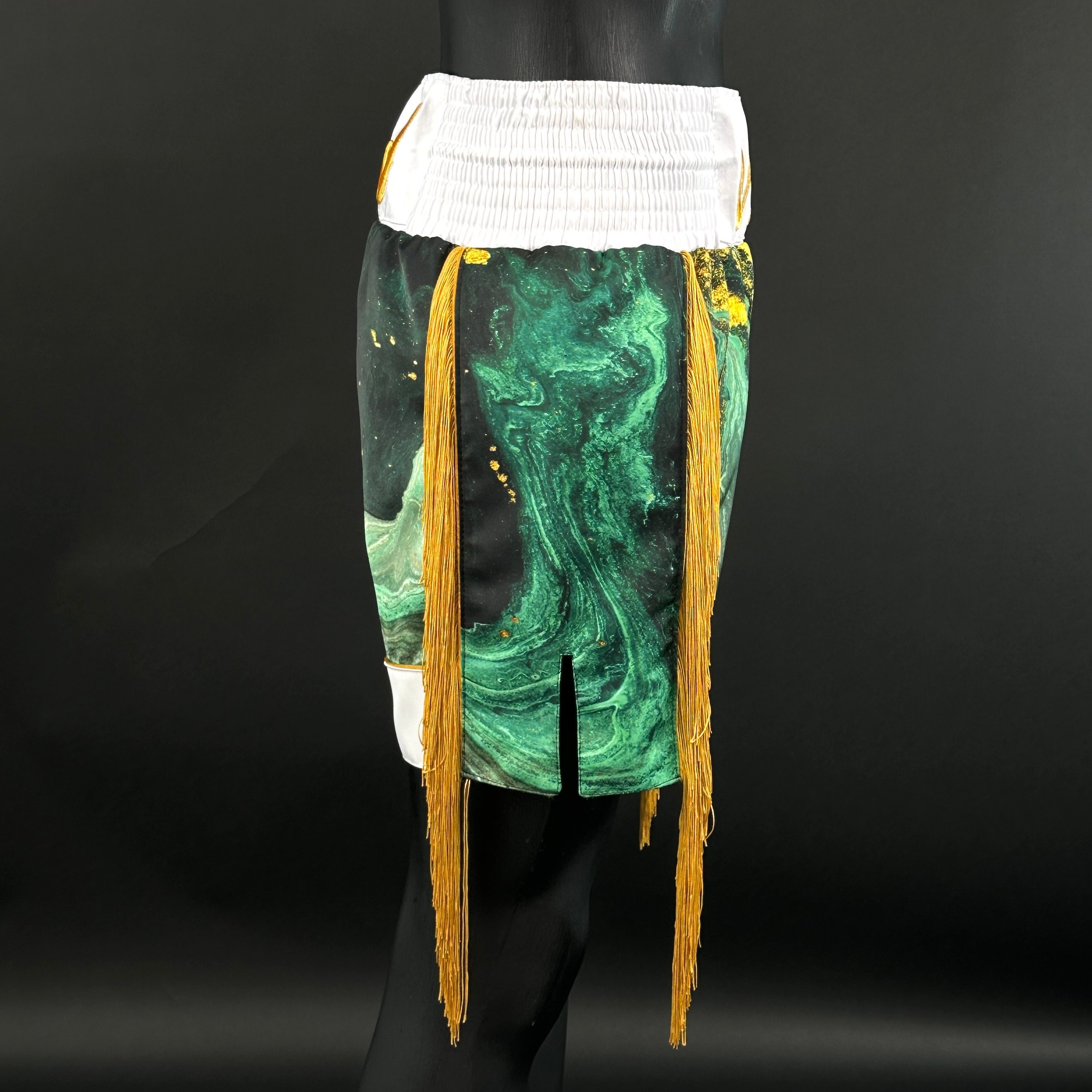 Panel Long Tassels BX Mark 170489 Custom Boxing Shorts & Trunks