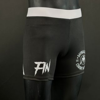 Classic Vale Tudo MMA Black Andrew G Compression Shorts