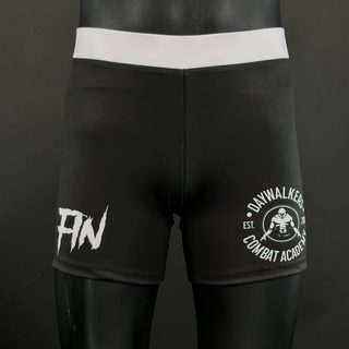 Classic Vale Tudo MMA Black Andrew G Compression Shorts