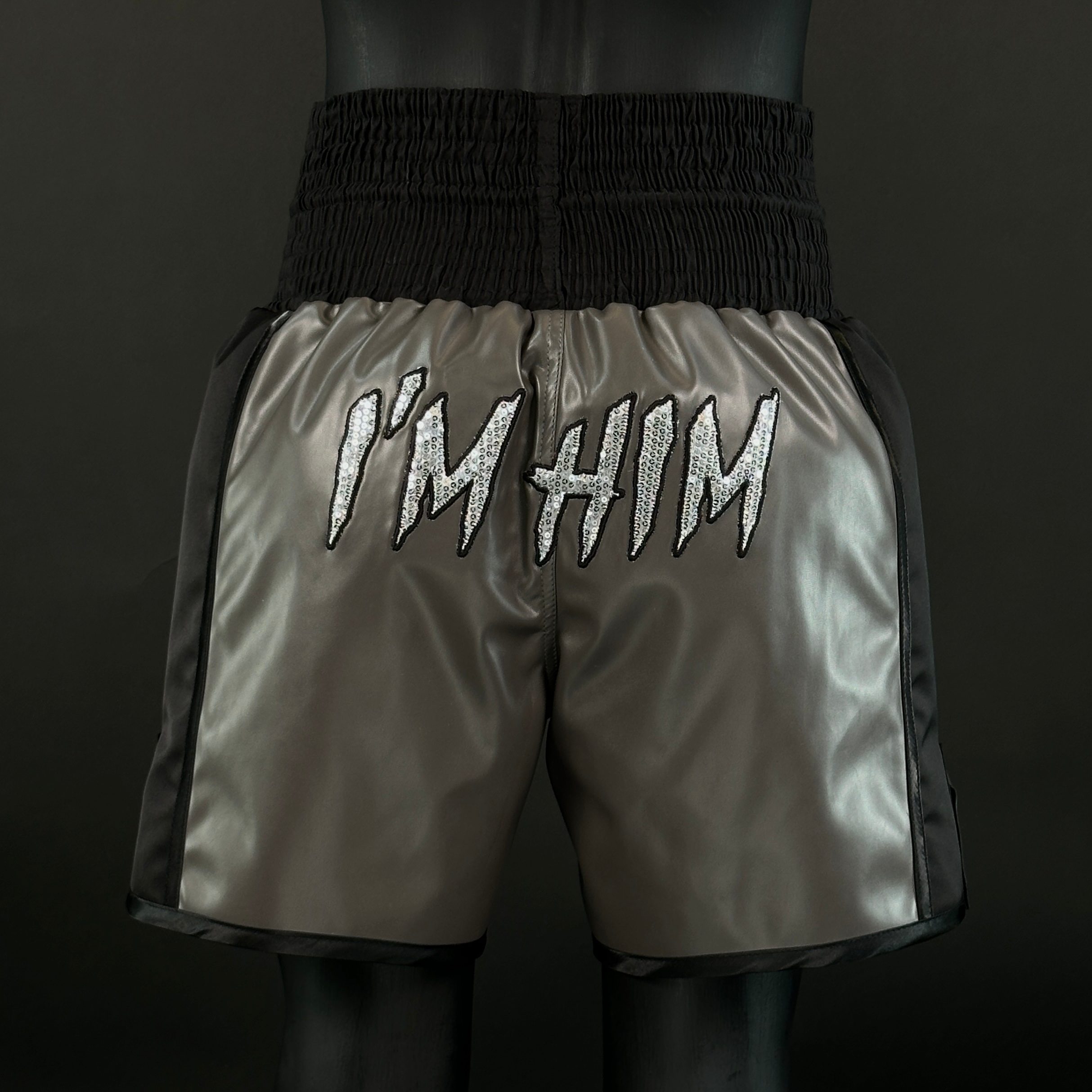 Side Stripe BX  Eddie 171332 Custom Boxing Shorts & Trunks