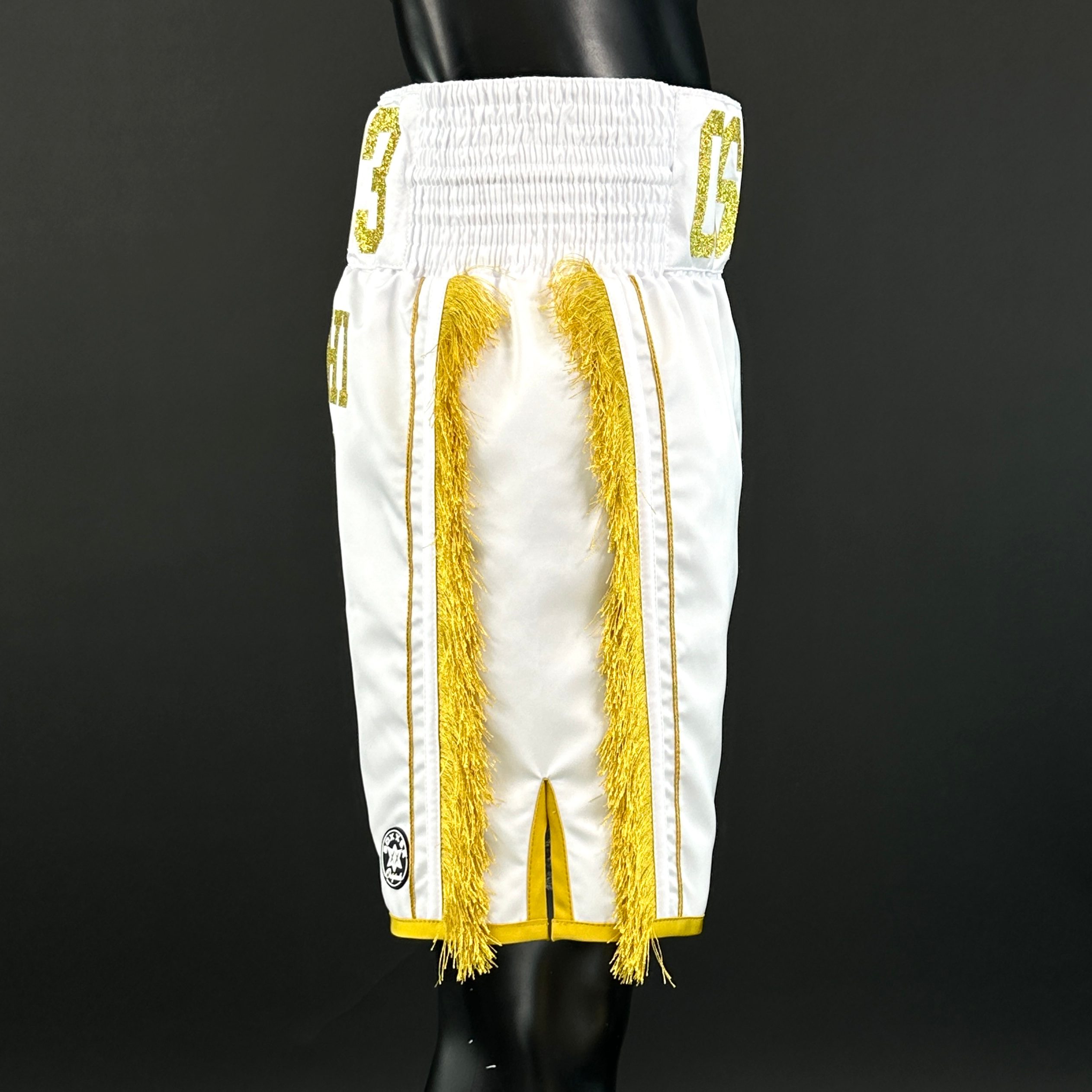 Side Stripe Luxury II Derrick 170825 Custom Boxing Shorts & Trunks