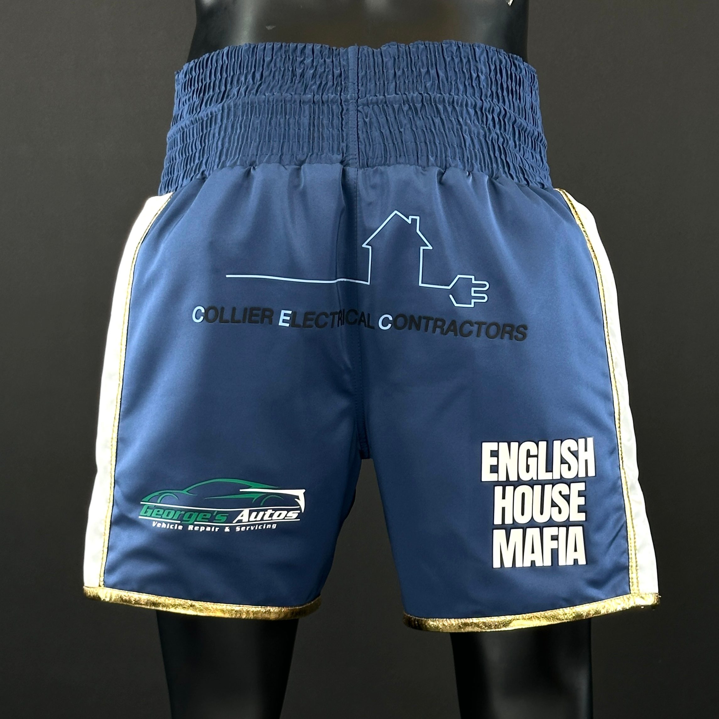 Side Stripe BX  Connor 172046 Custom Boxing Shorts & Trunks